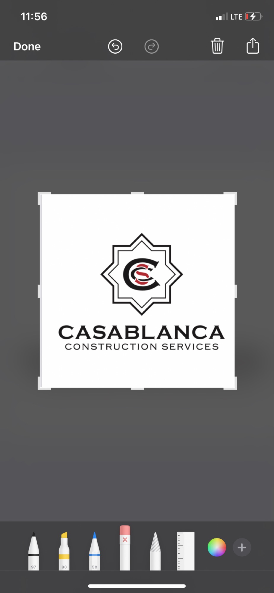 Casablanca Construction Logo