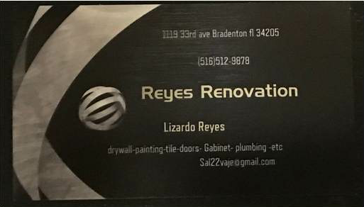 Reyes Renovations Logo