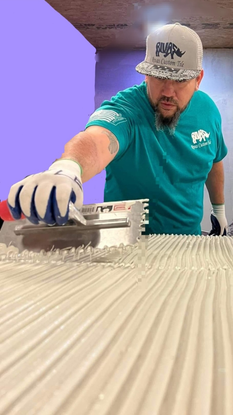 Rivas Custom Tile, Inc. Logo