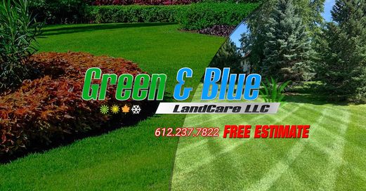 Green y Blue Landcare Logo