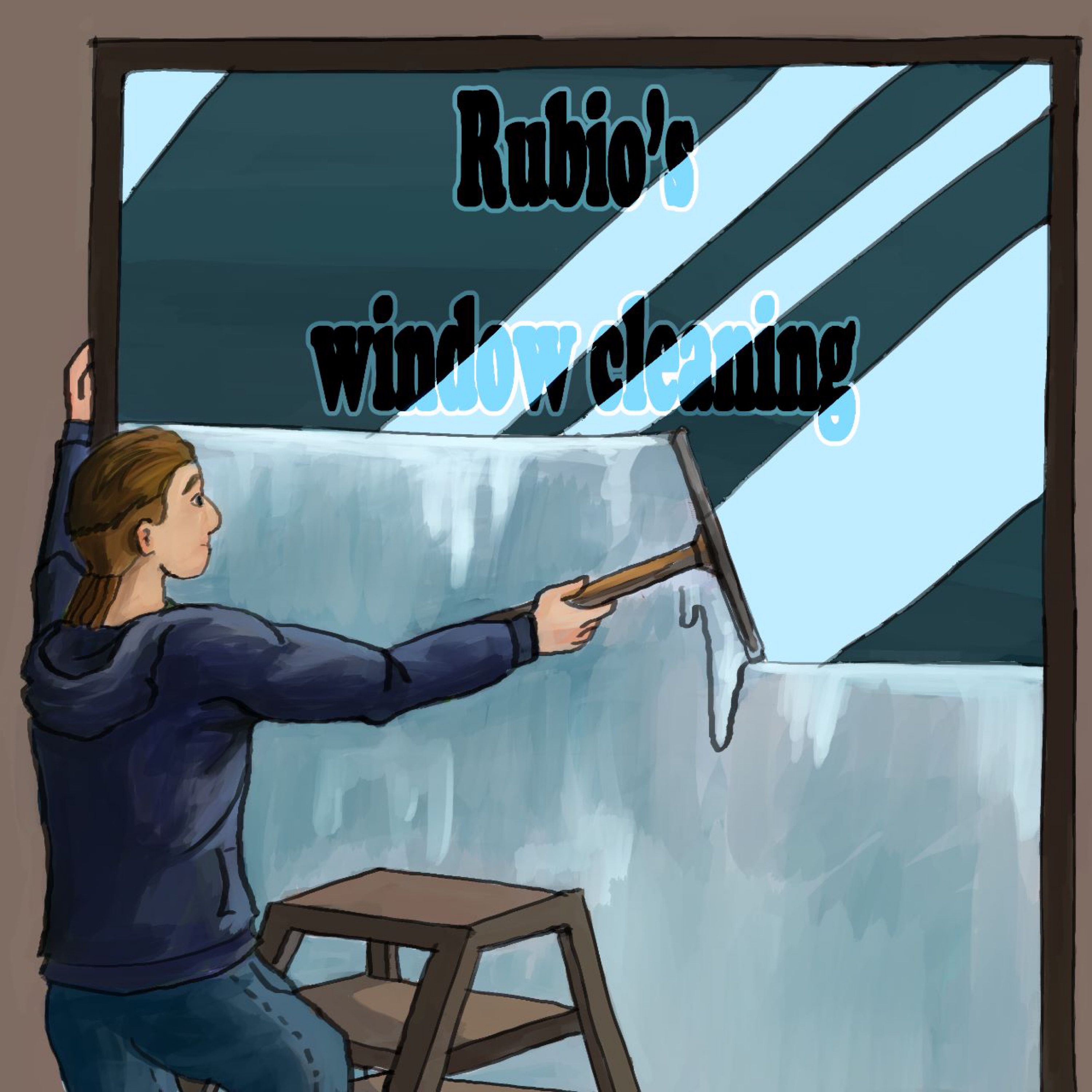 Rubios Window Cleaning - Unlicensed Contractor Logo