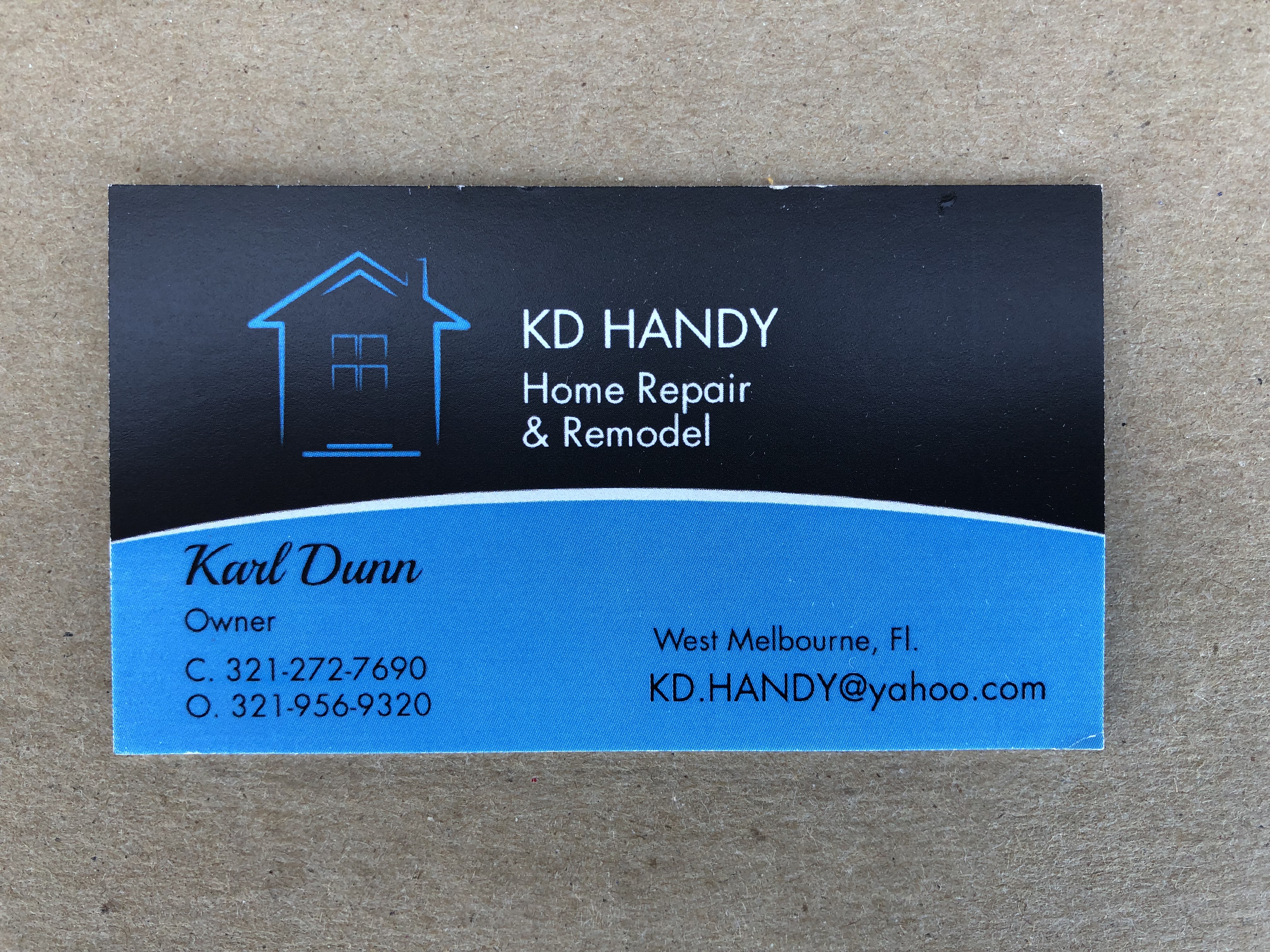 KD Handy Logo