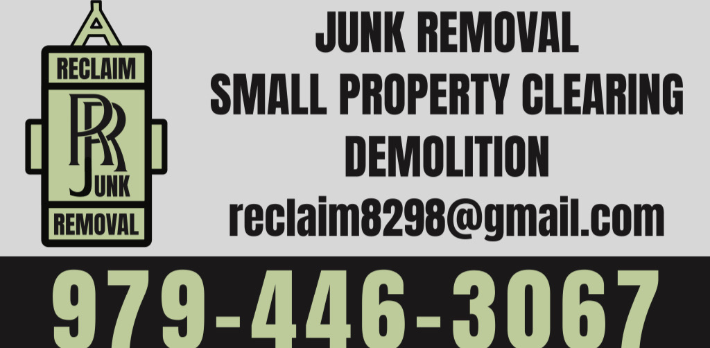 Reclaim Junk Removal Logo