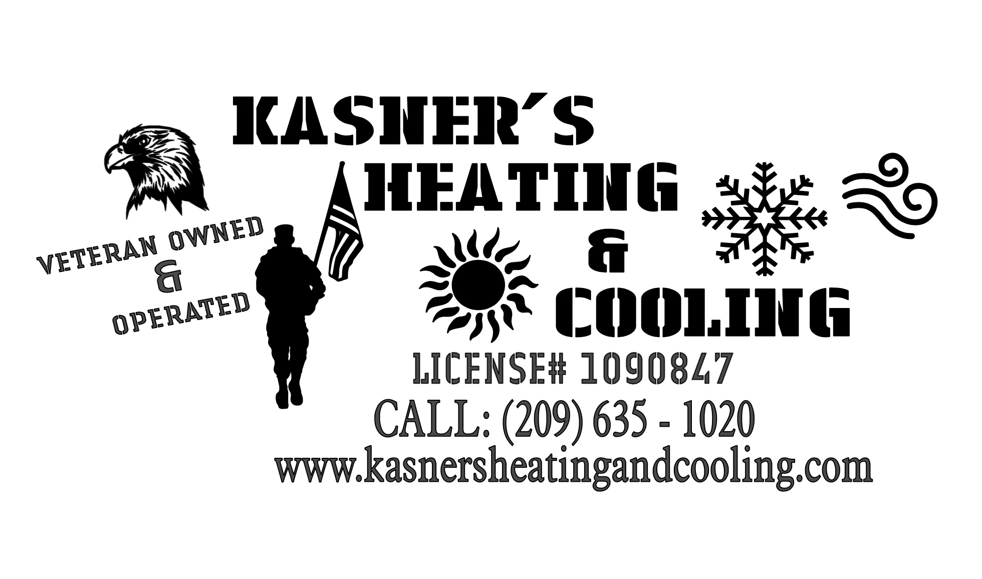 Kasner's Heating & Cooling Logo