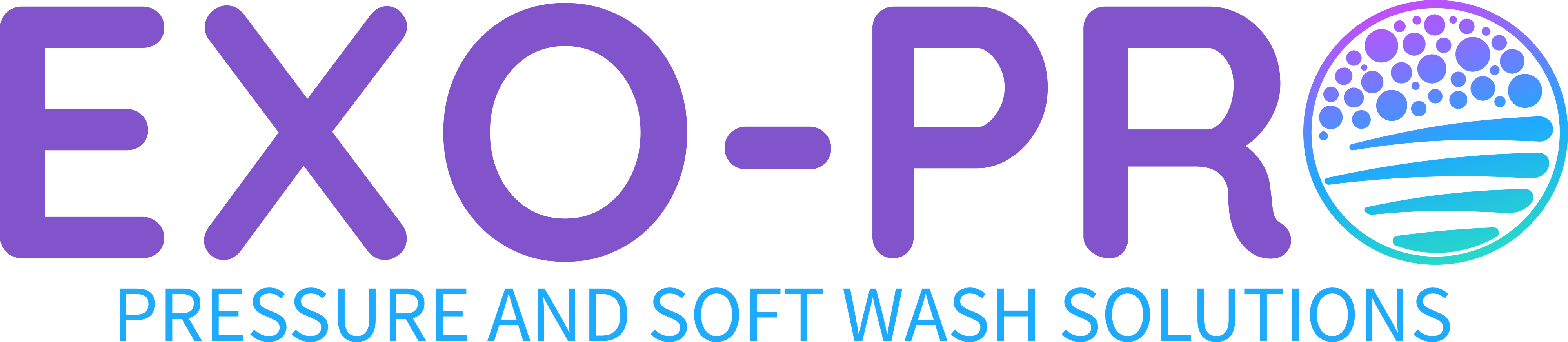 Exo-Pro Pressure and Soft Wash Solutions Logo