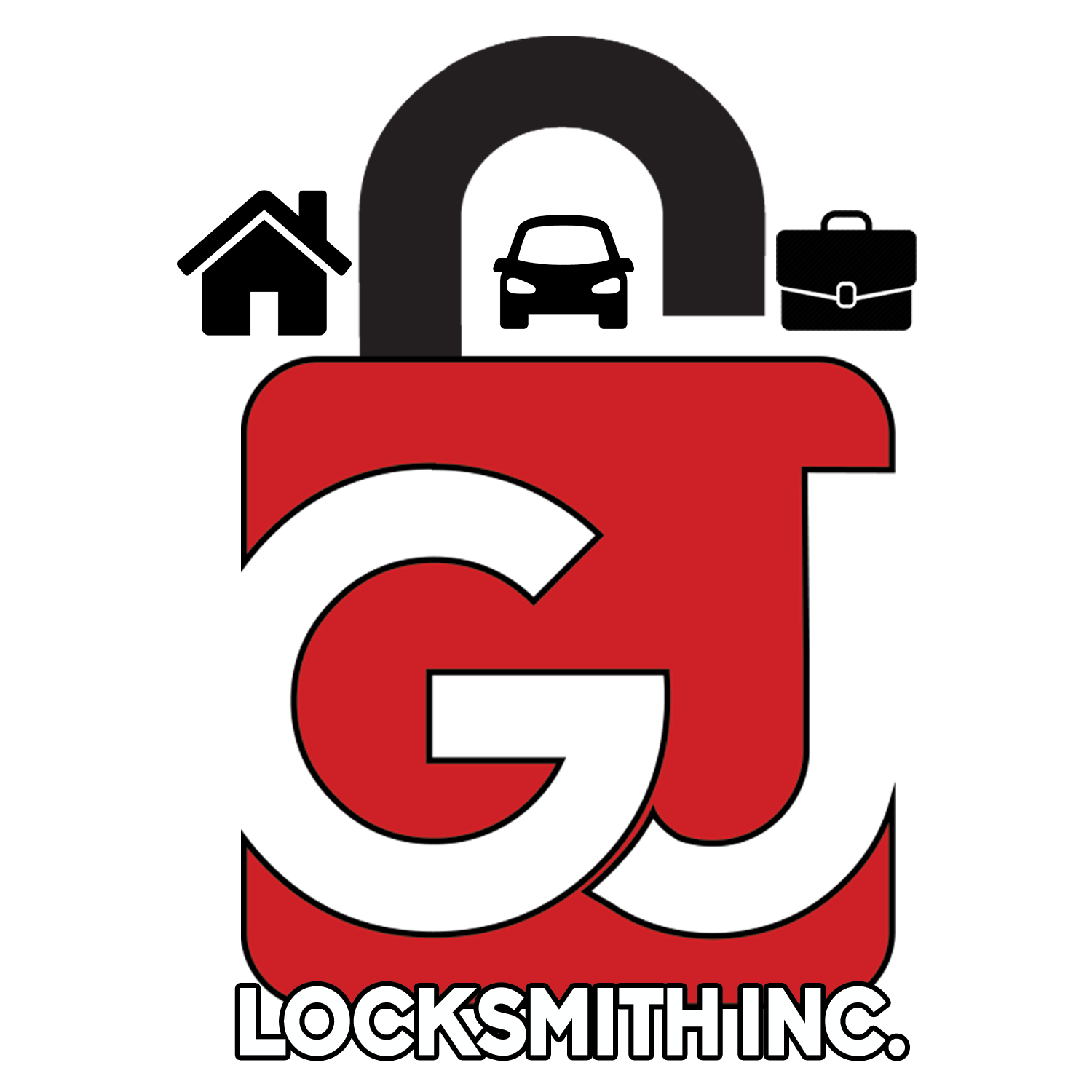 GJ Locksmith Logo