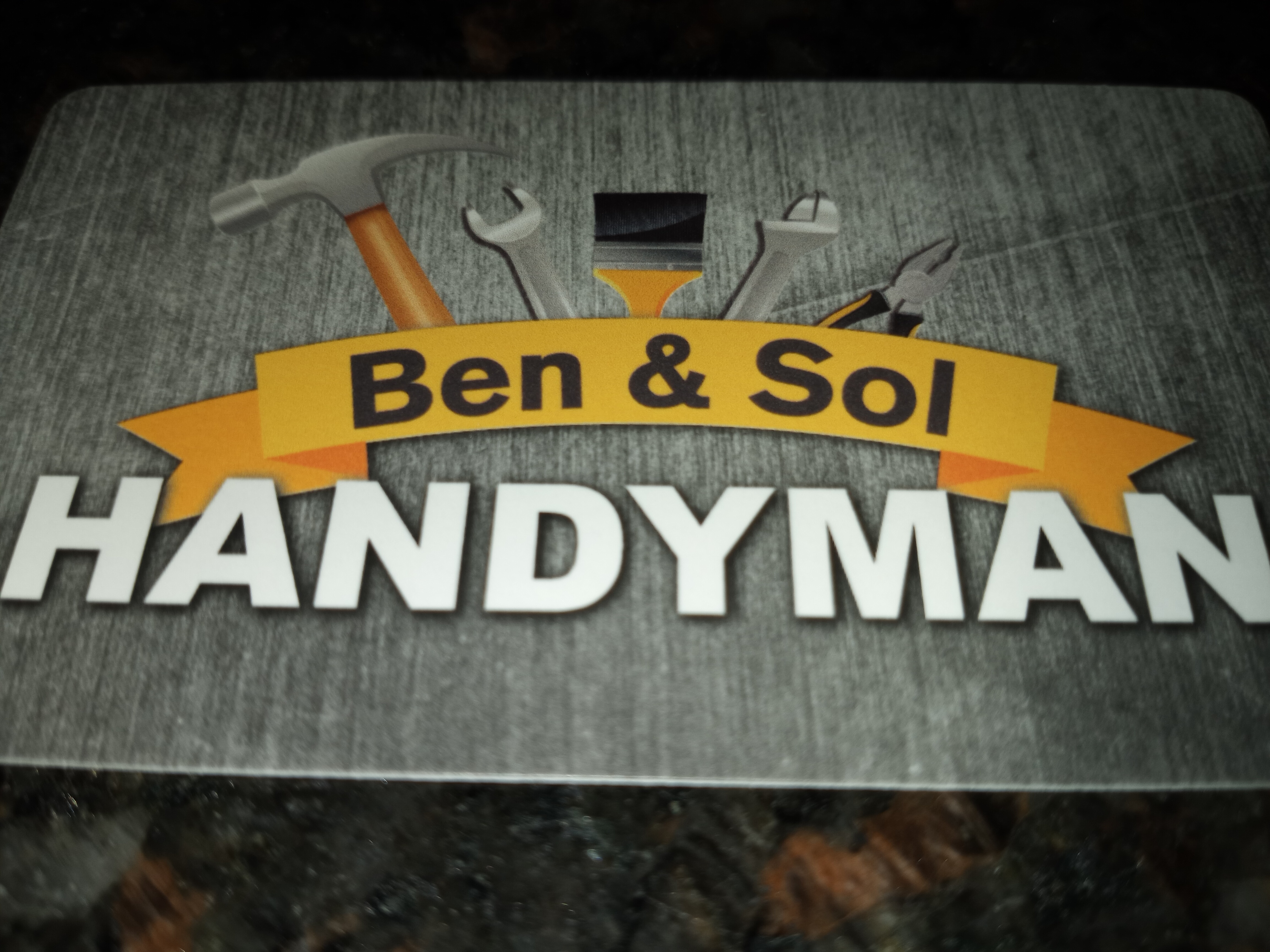 Ben & Sol All Around Handyman Logo