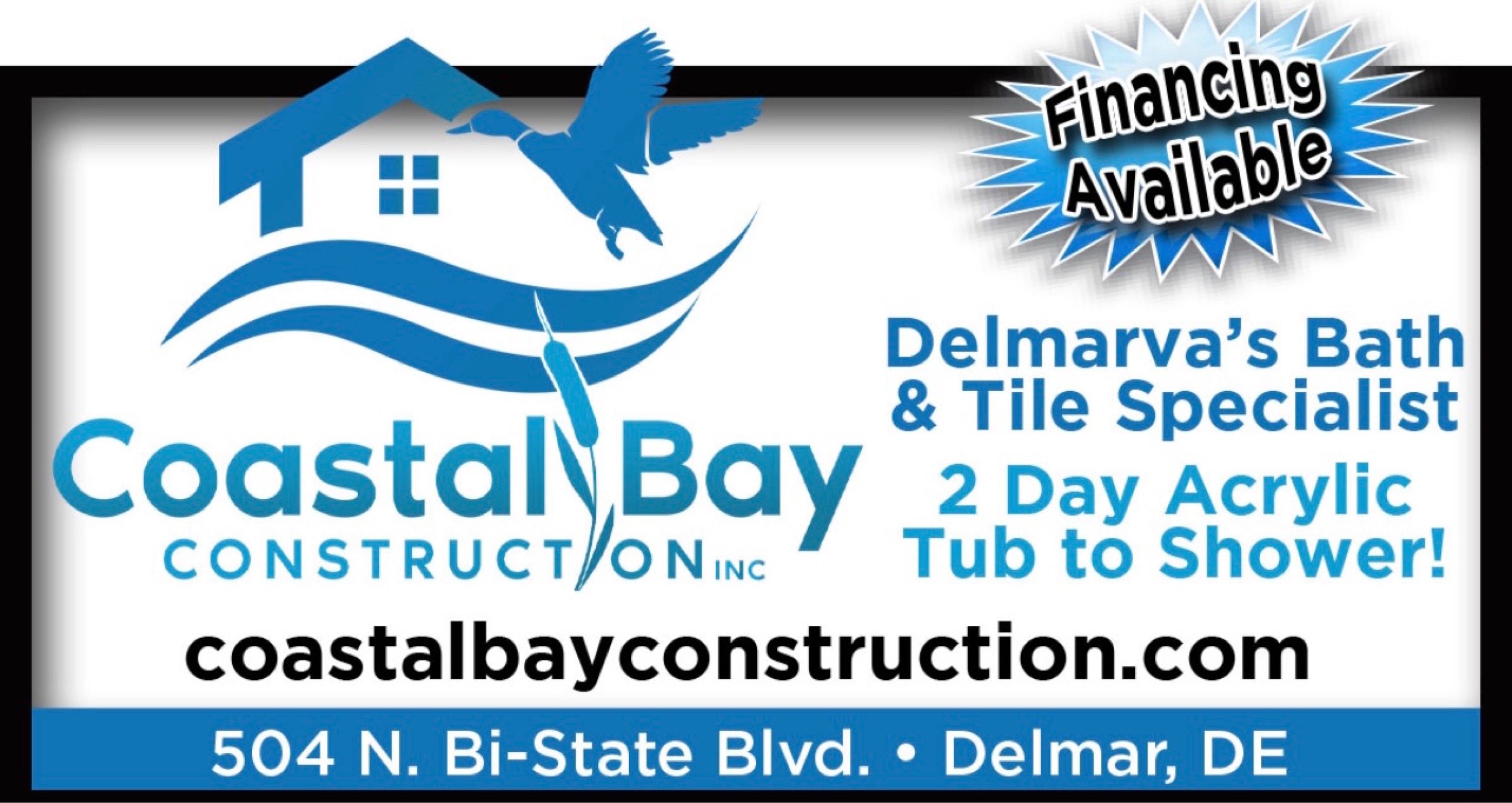 Coastal Bay Construction, Inc. Logo