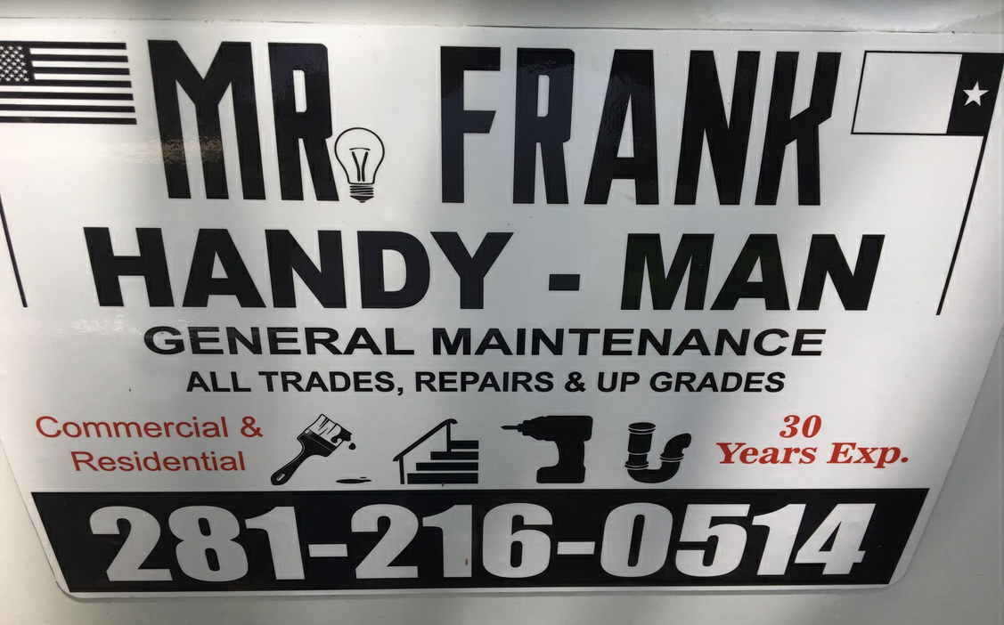 Mr. Frank's Handyman Services Logo