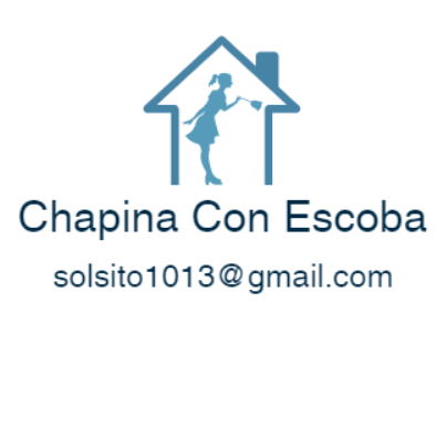 Chapina Con Escoba Logo