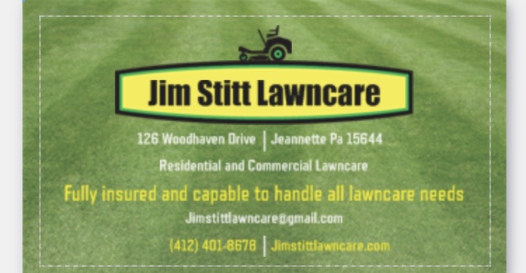 Jim Stitt Lawn Care Logo