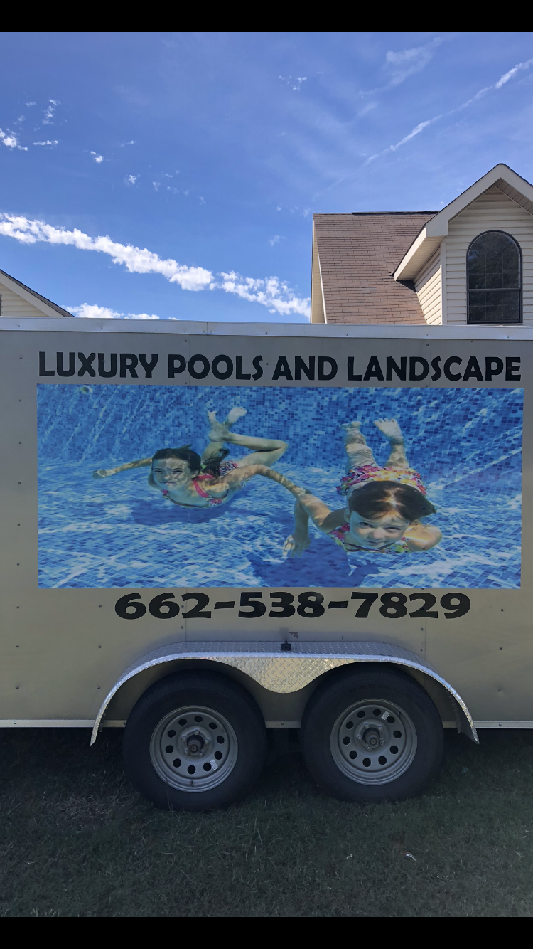Luxury Pools and Landscape, LLC Logo