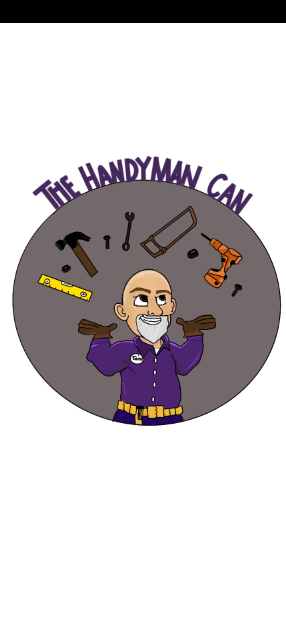 The Handyman Can - Unlicensed Contractor Logo