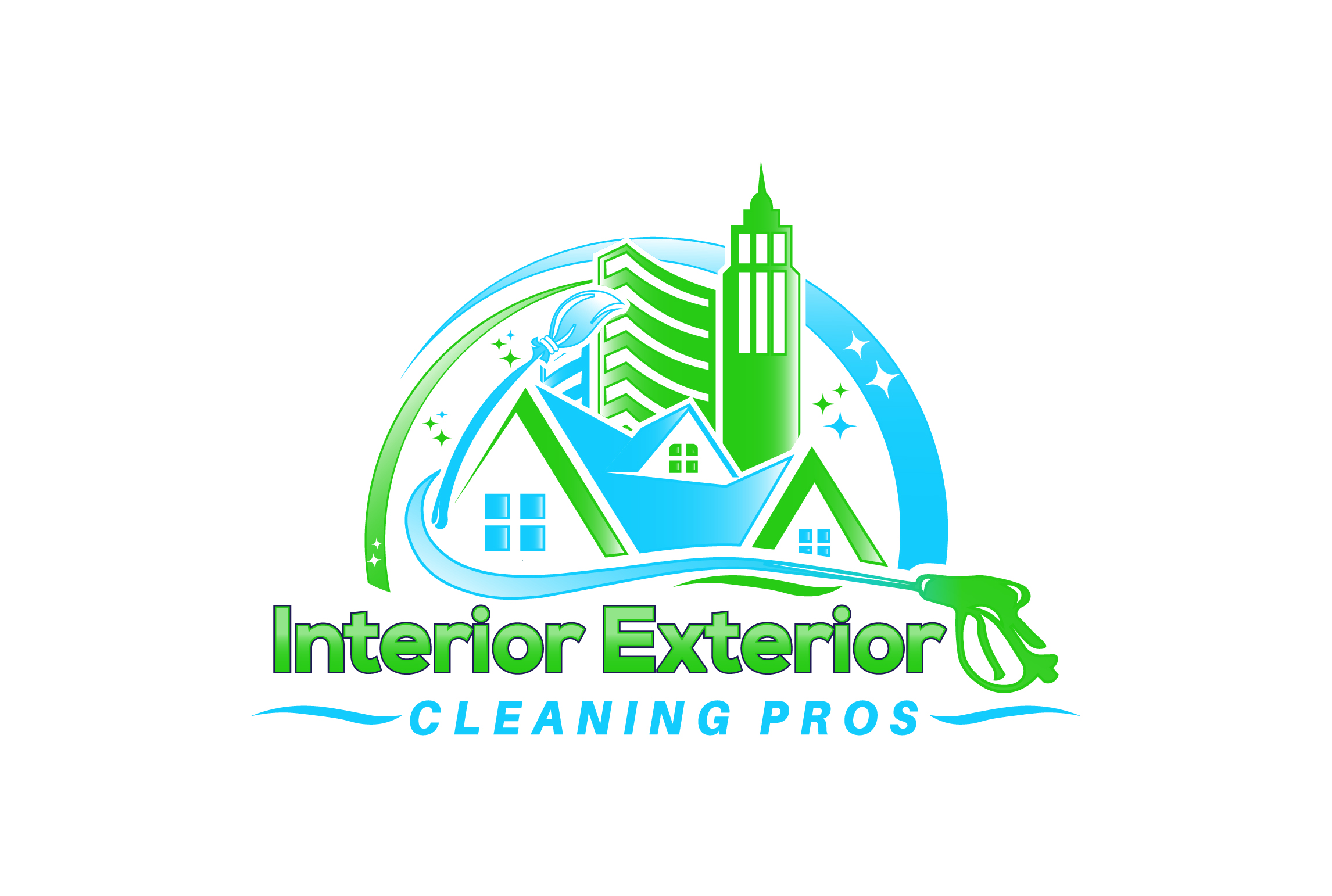 Interior Exterior Cleaning Pros Logo