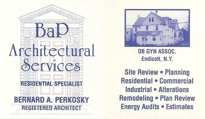 BAP Architectural Services Logo