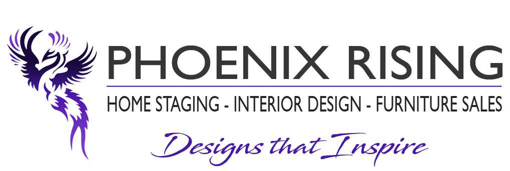 Phoenix Rising Home Staging and Interior Design Logo