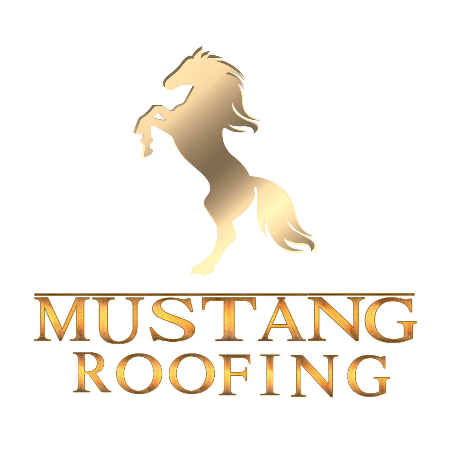 Mustang Roofing Logo