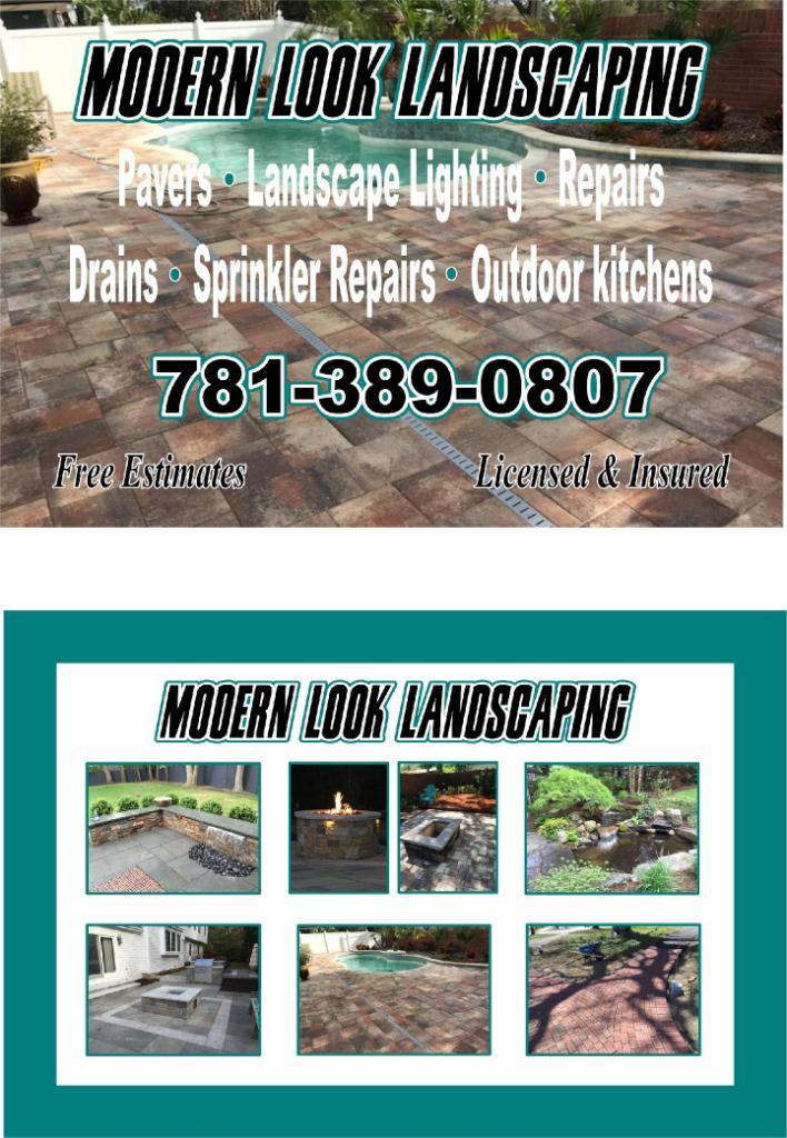 Modern Look Landscaping Services Logo