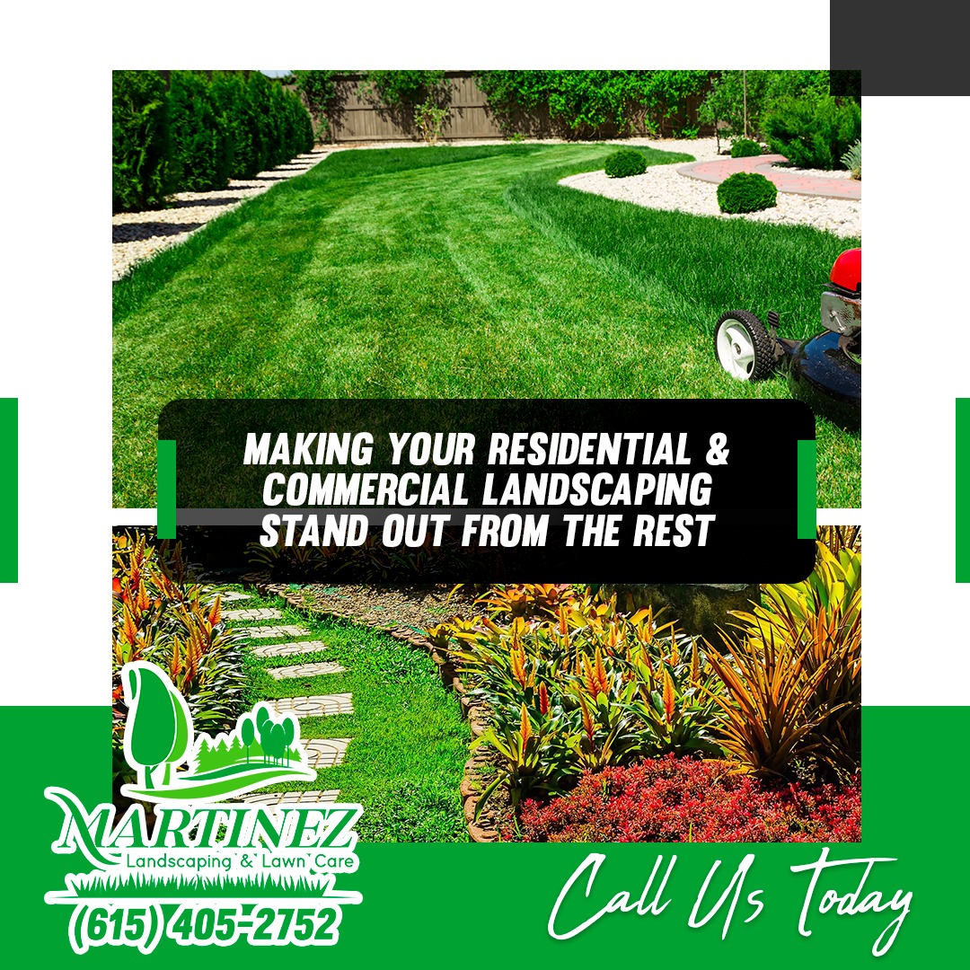 Martinez Landscaping and Lawn Care Logo