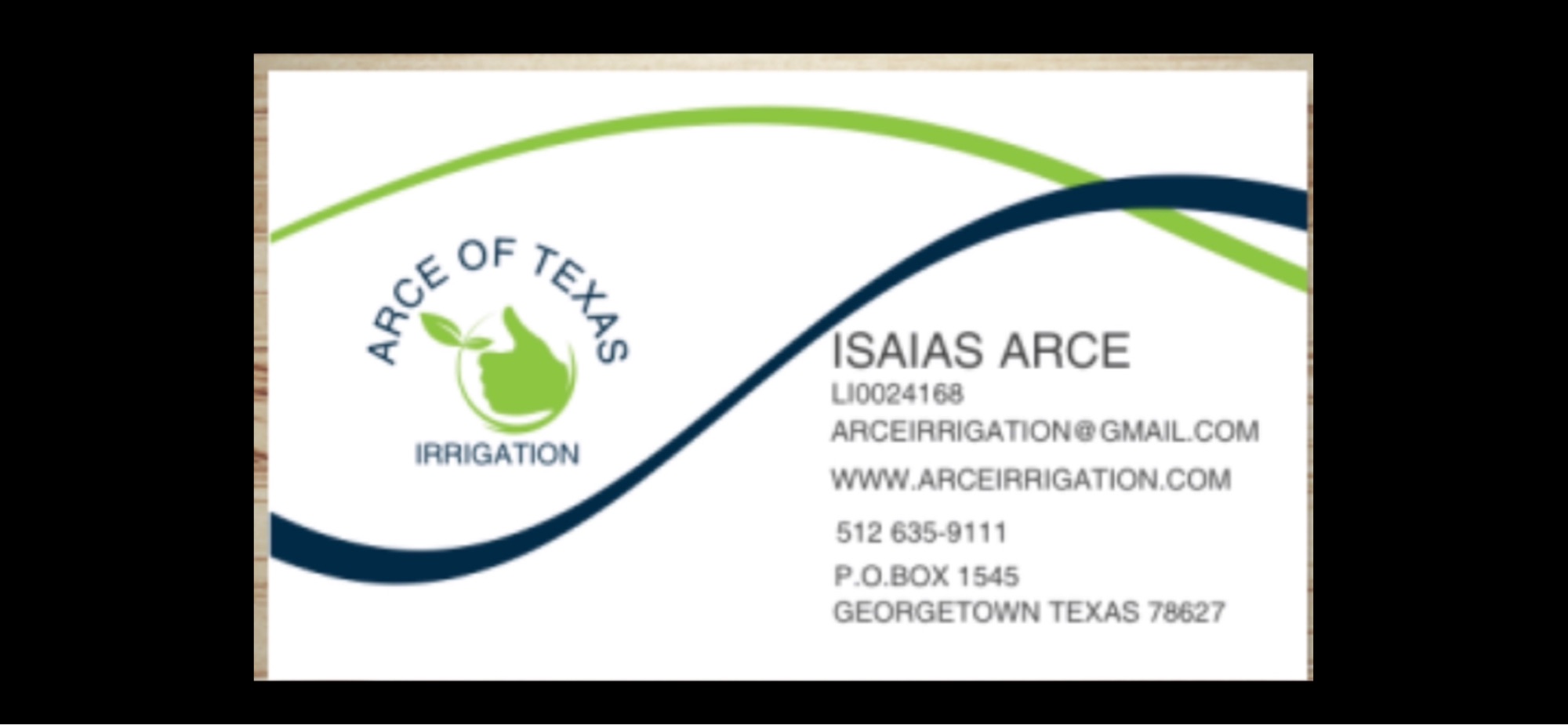 Arce Irrigation Logo