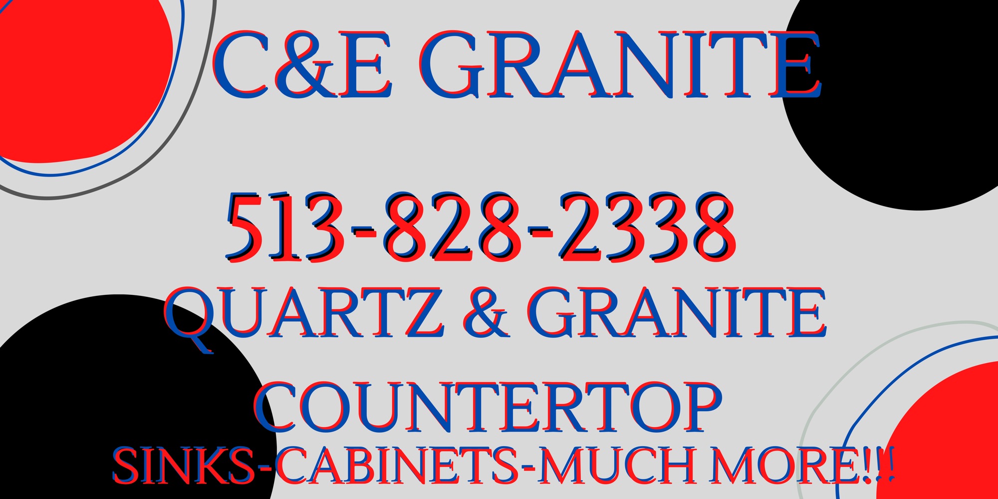 C & E Granite Fabrication and Installation, LLC Logo