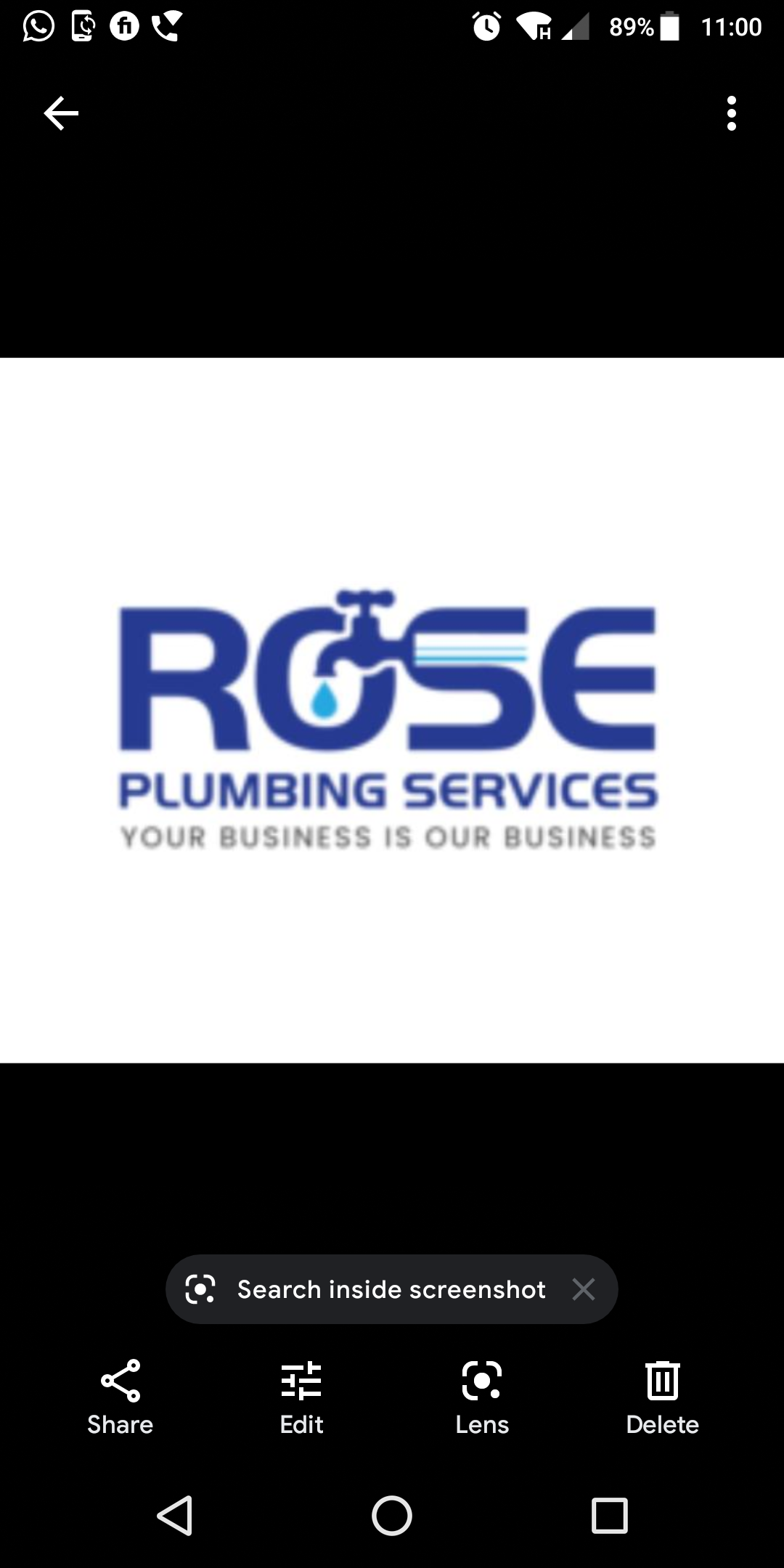 Rose Plumbing Services, Inc. Logo