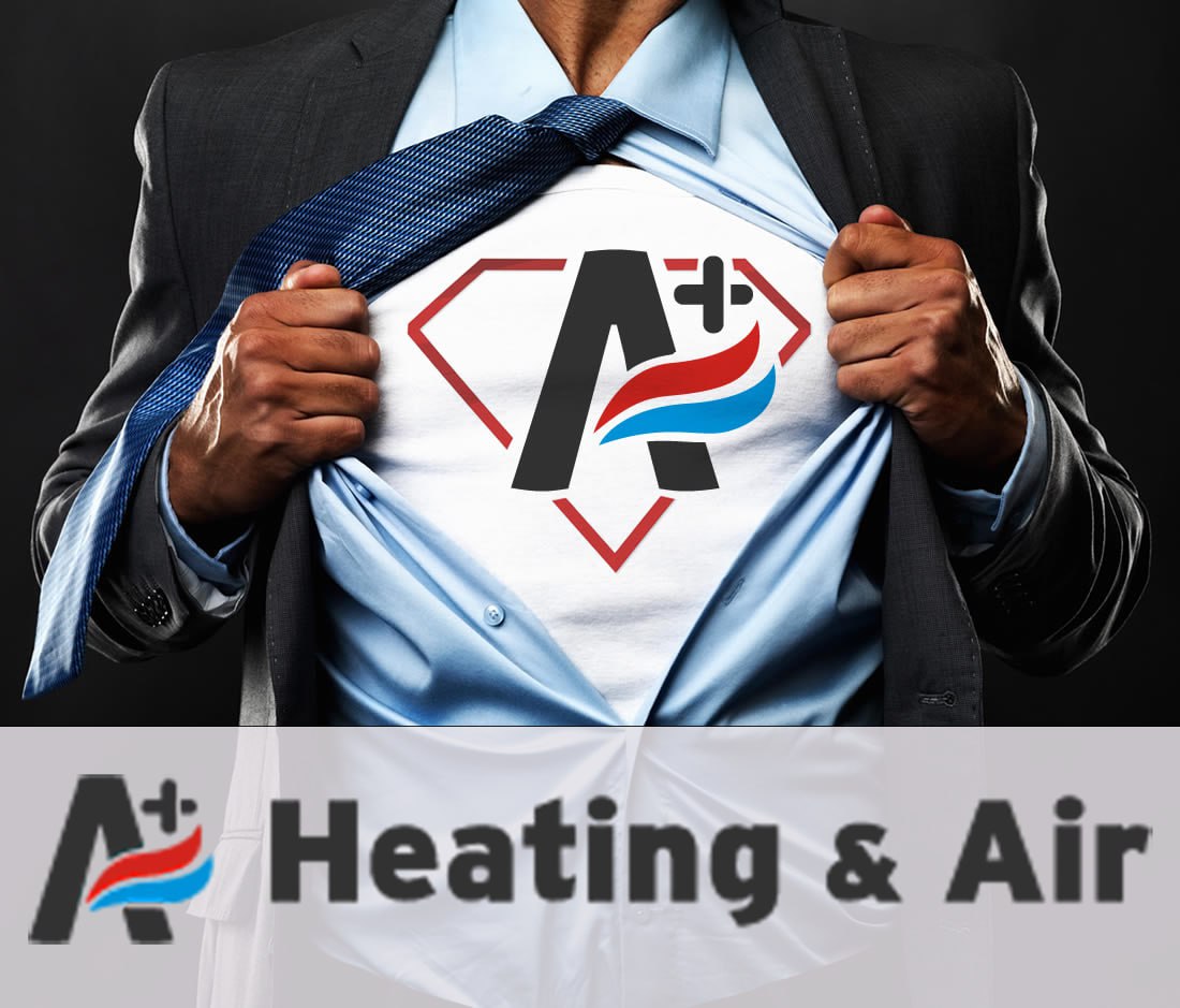 A+ Heating and Air Logo