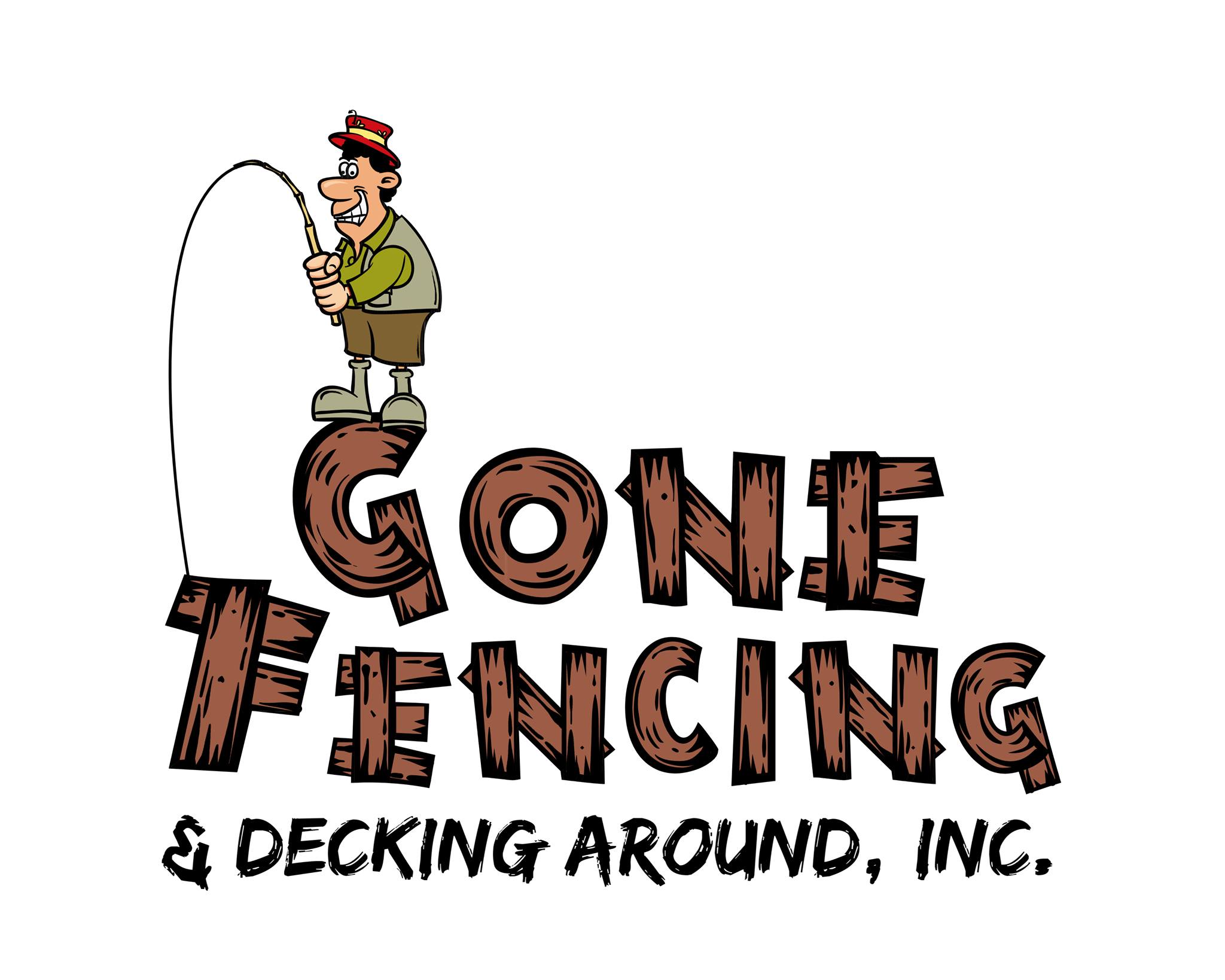 Gone Fencing and Decking Around, Inc. Logo