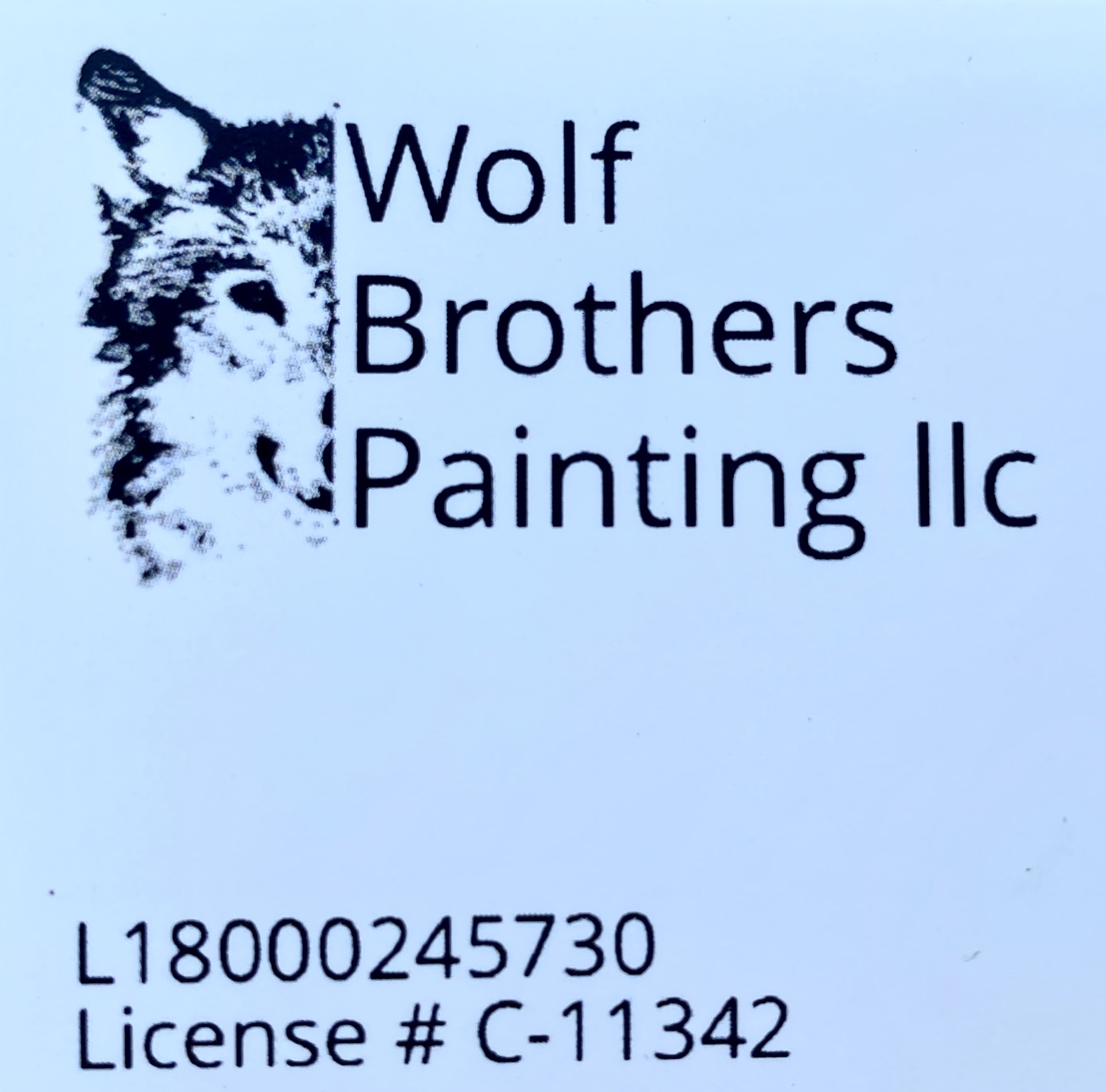 Wolf Brothers Painting, LLC Logo