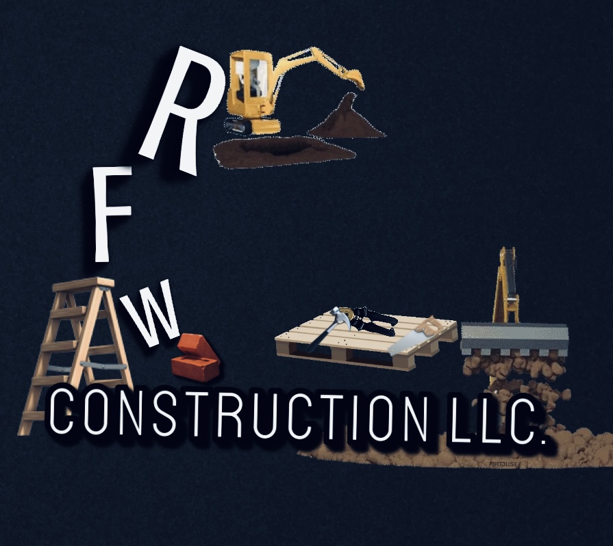 RFW Drywall Construction Logo