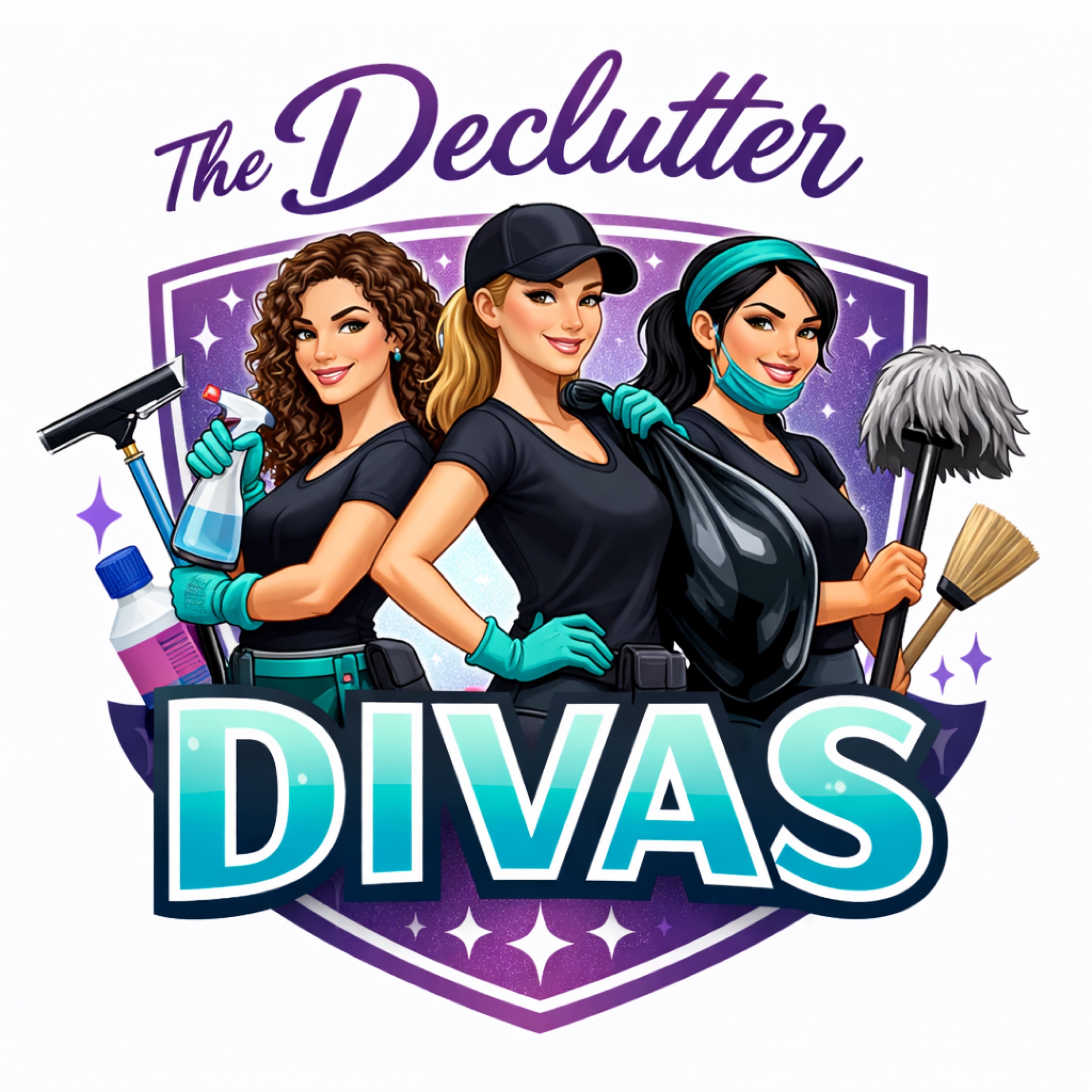 The Declutter Divas Logo