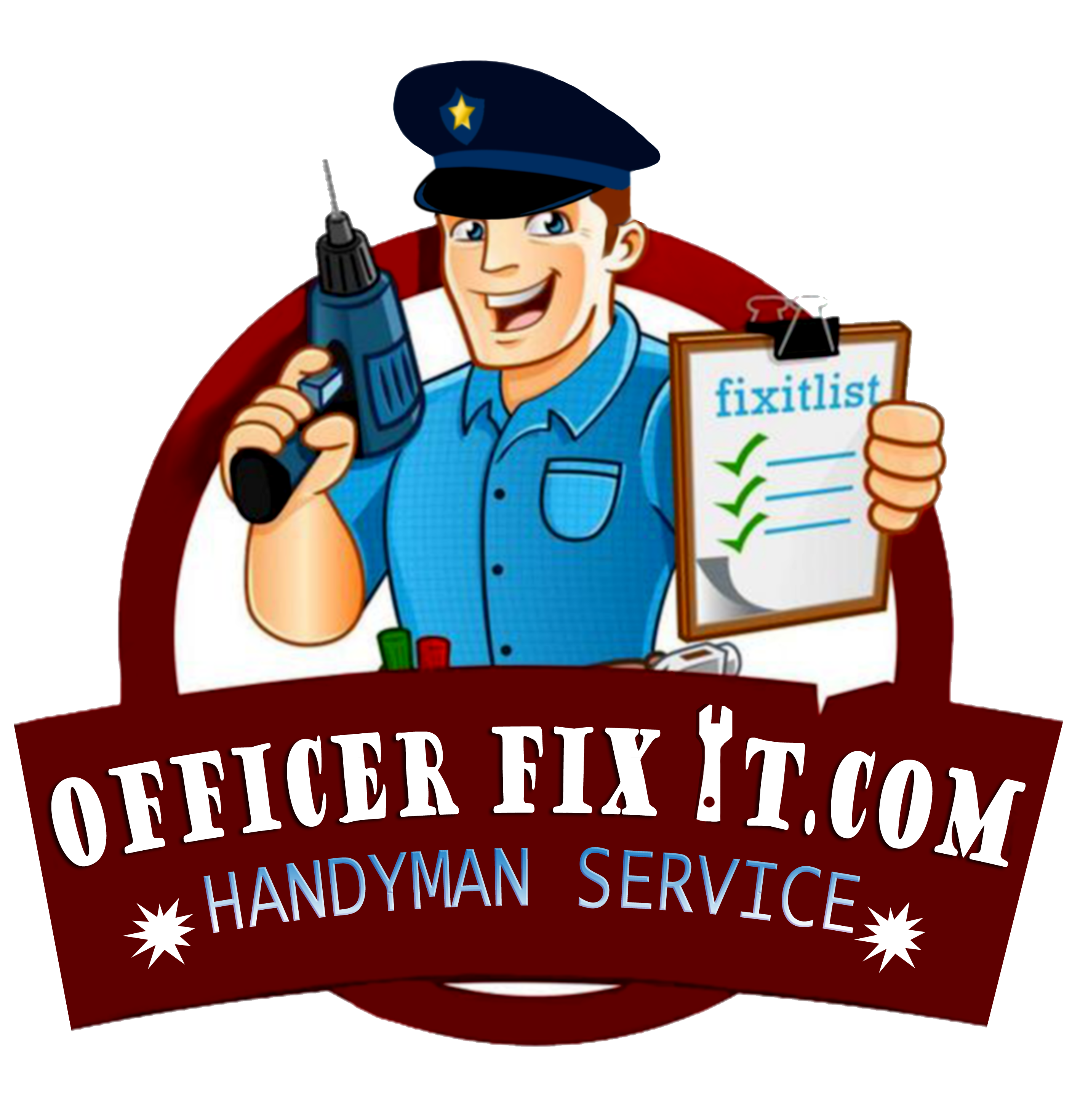 Officer Fix It Handyman Services, LLC Logo
