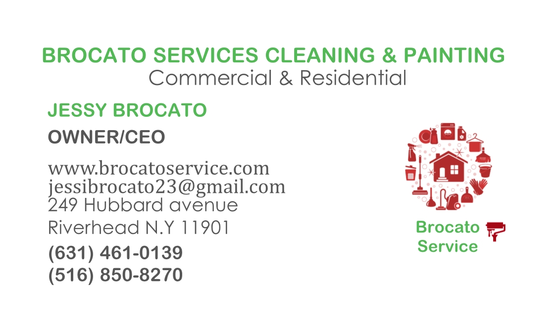 Brocato Cleaning Services & Painting Logo
