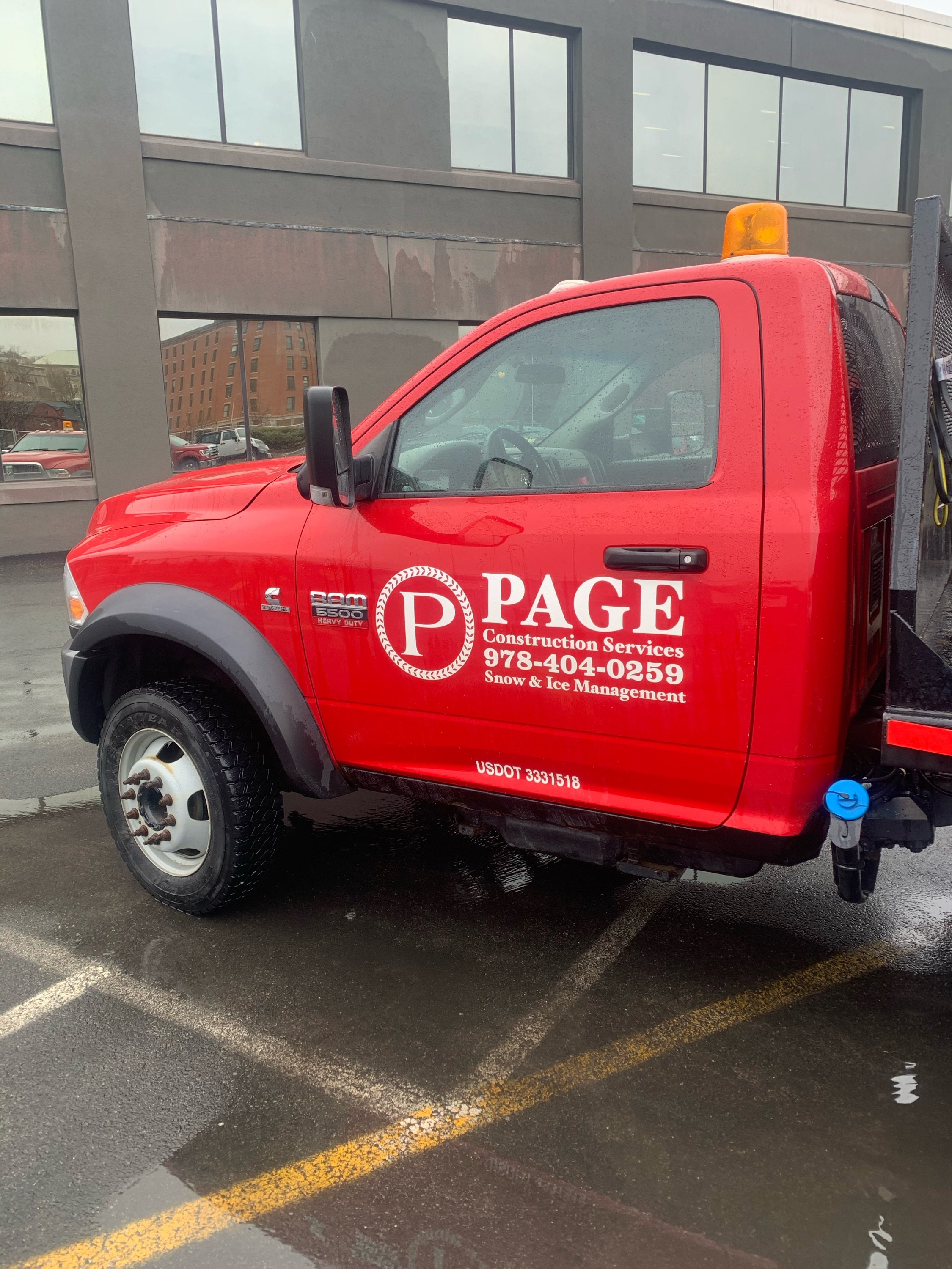 Page Construction Services, Inc. Logo
