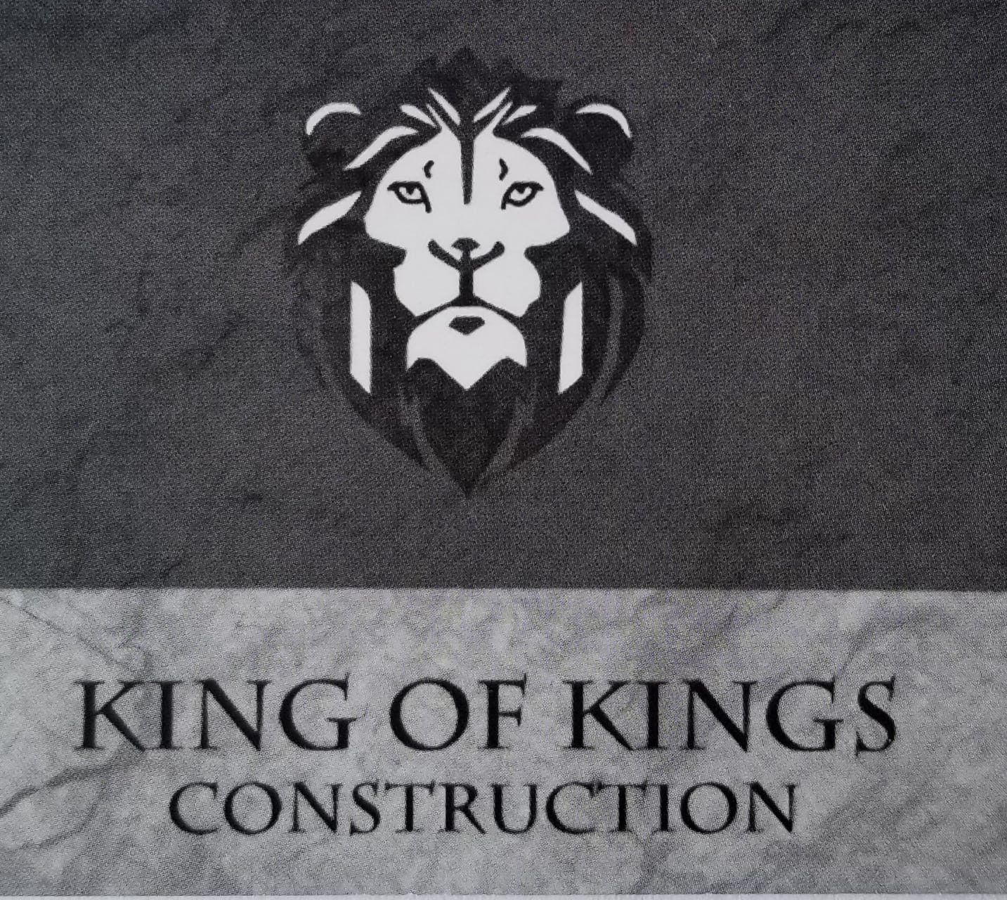 King of Kings Construction Co. Logo