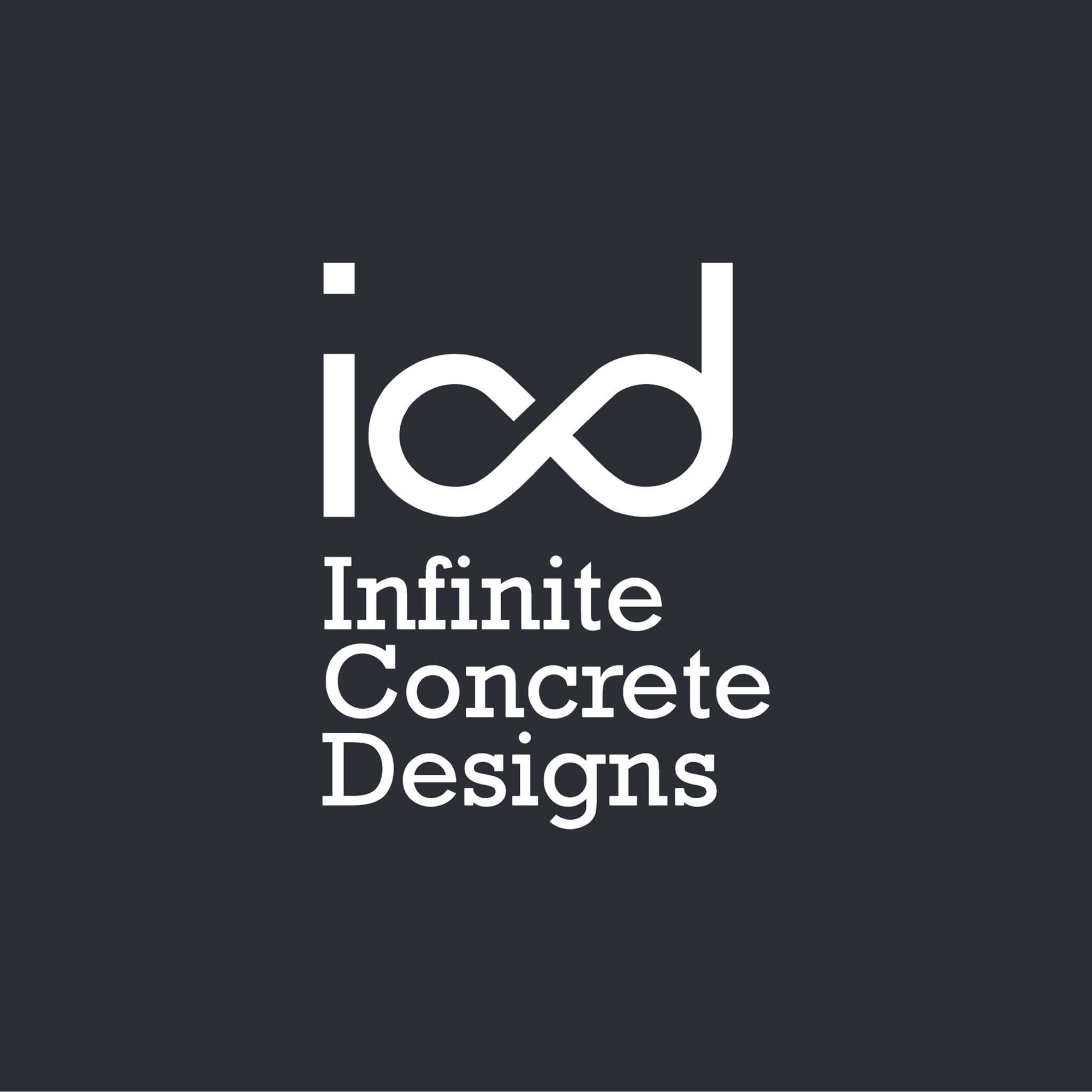 Infinite Concrete Design Logo