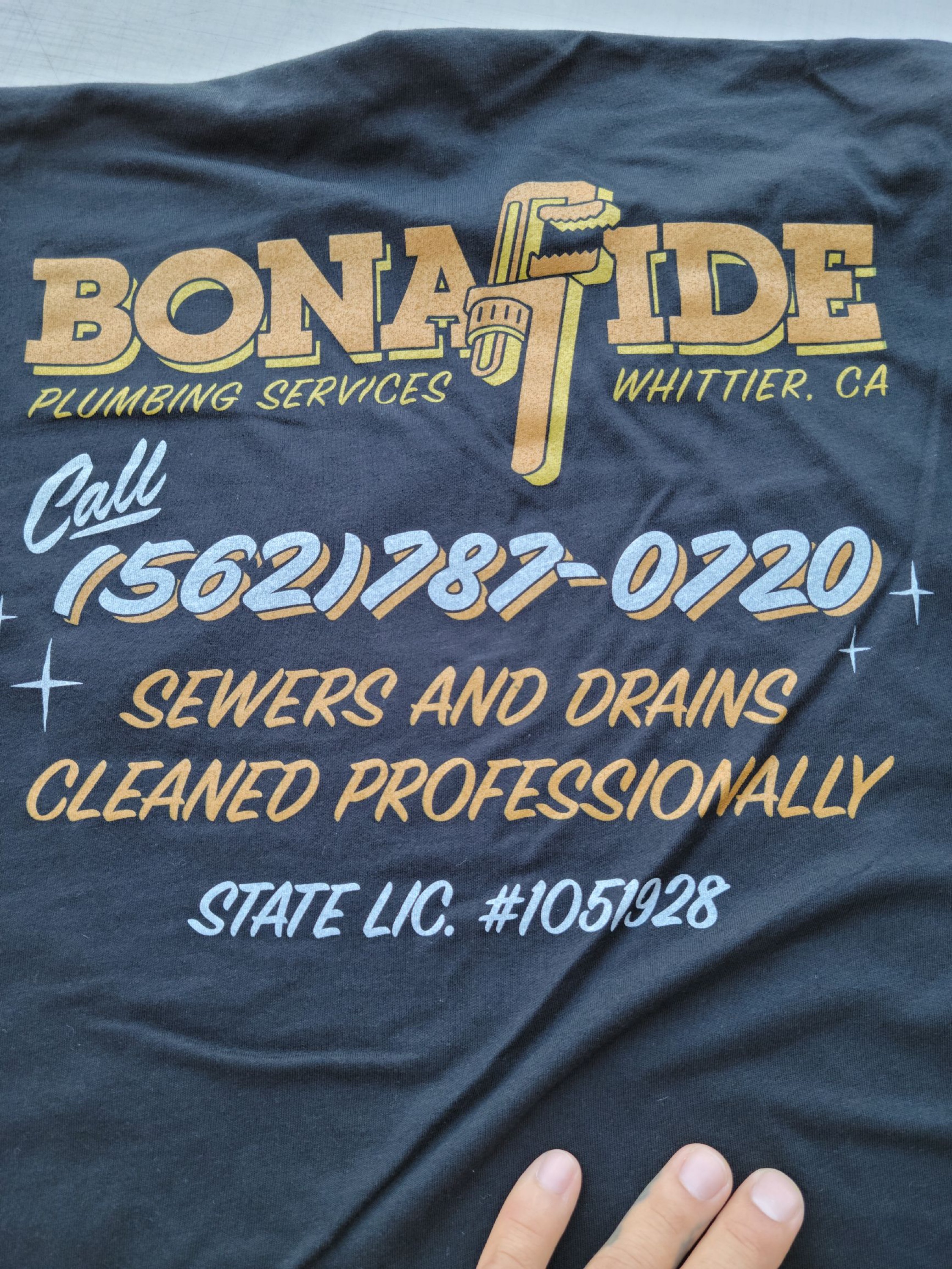 Bonafide Plumbing Services Logo