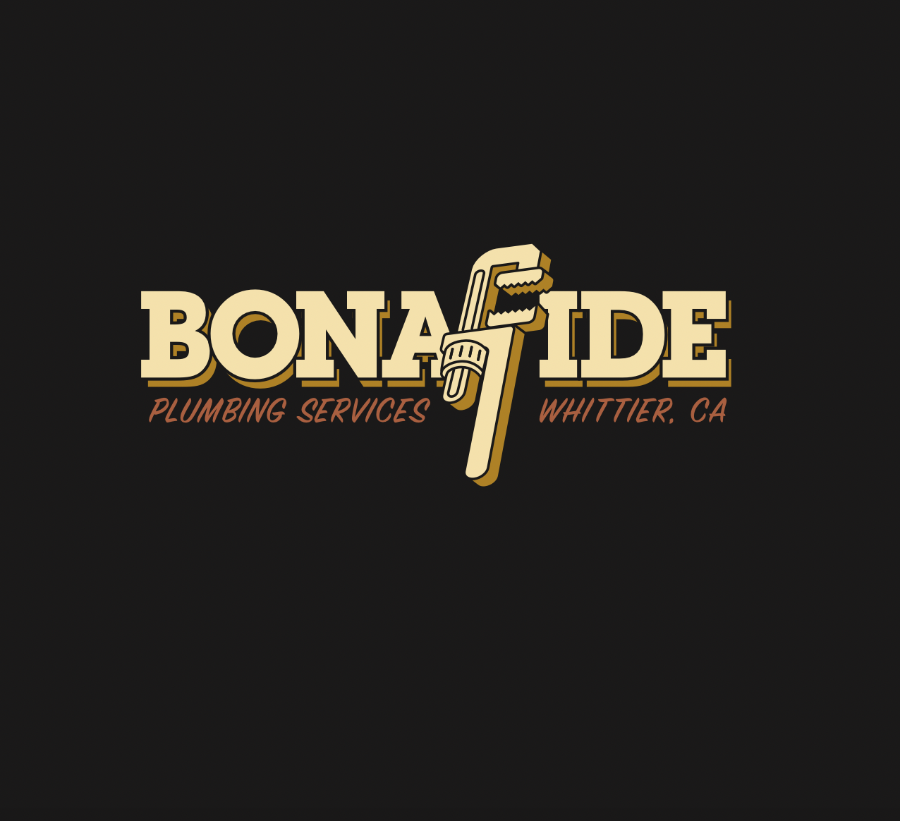 Bonafide Plumbing Services Logo