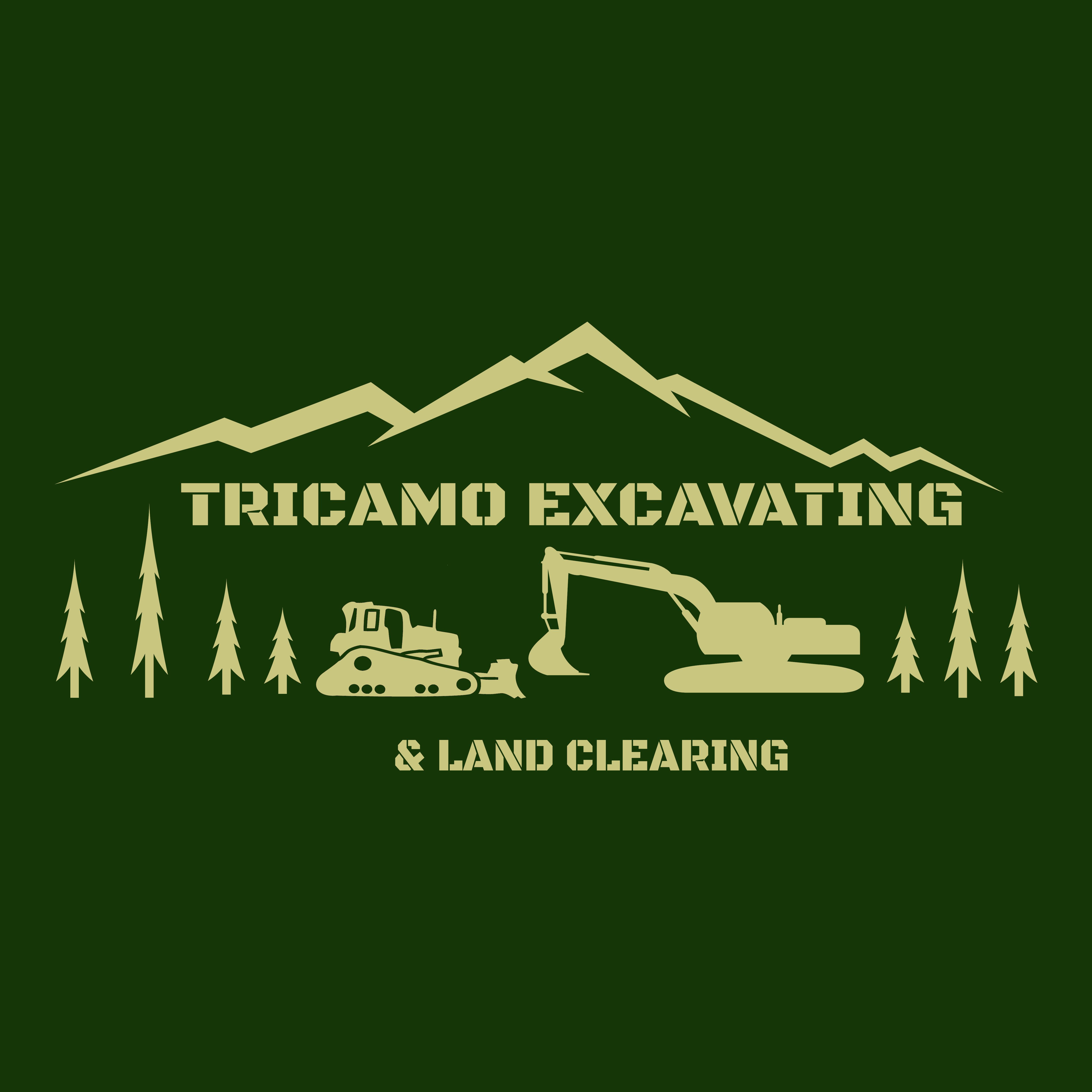 Tricamo Excavating & Land Clearing, LLC Logo