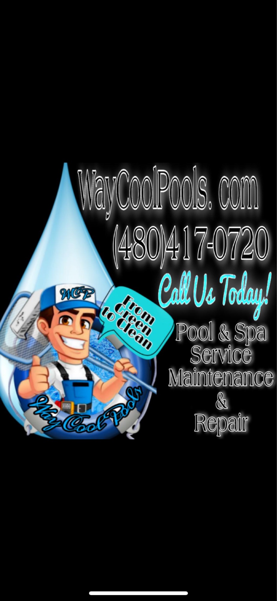 WayCool Pools, LLC Logo