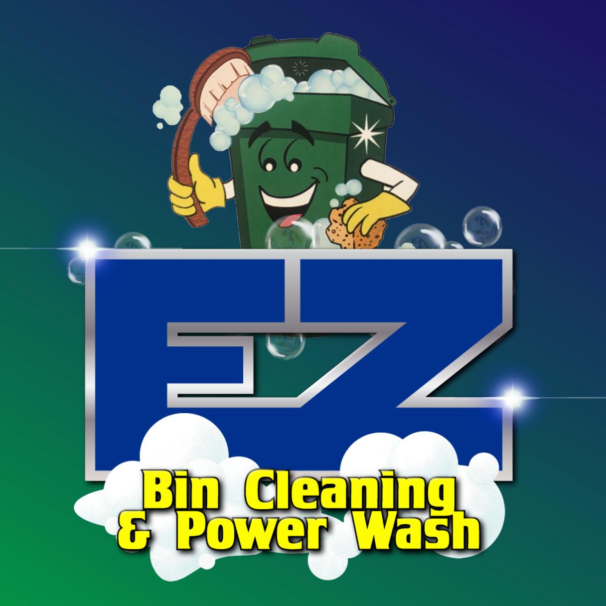 EZ Bin Cleaning, LLC Logo
