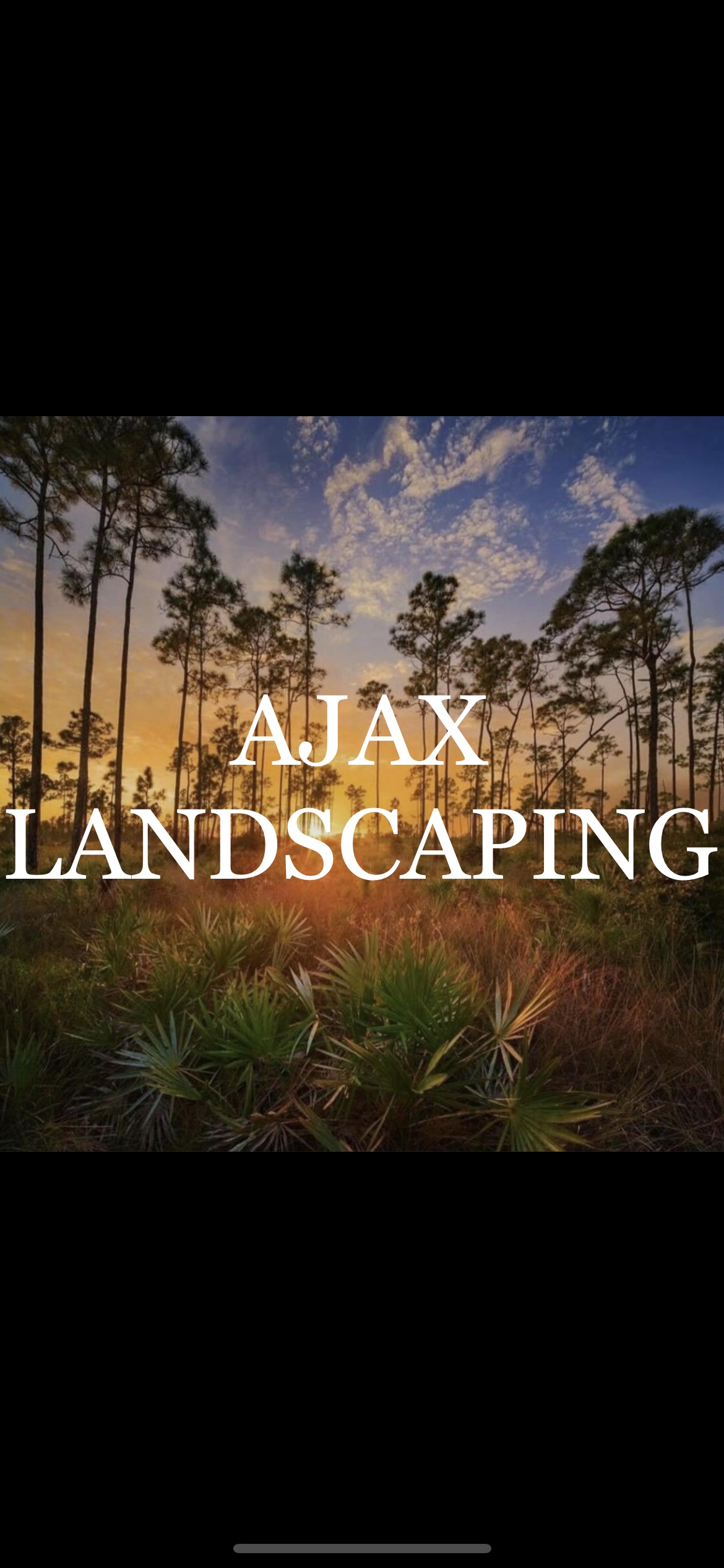 Ajax Lawn and Handyman Service Logo