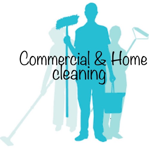 Commercial & Home Cleaning Logo