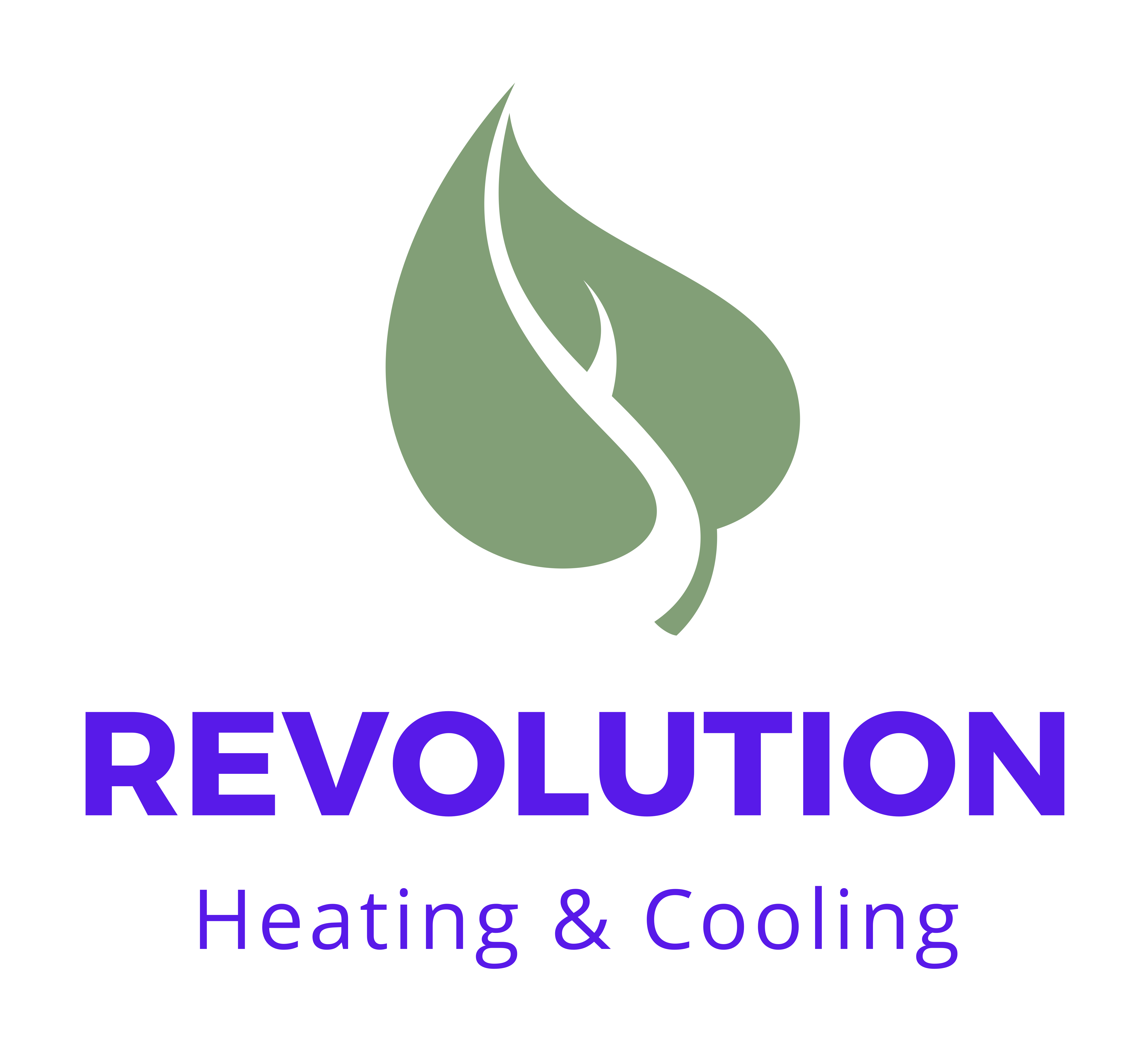 Revolution Heating and Cooling Logo