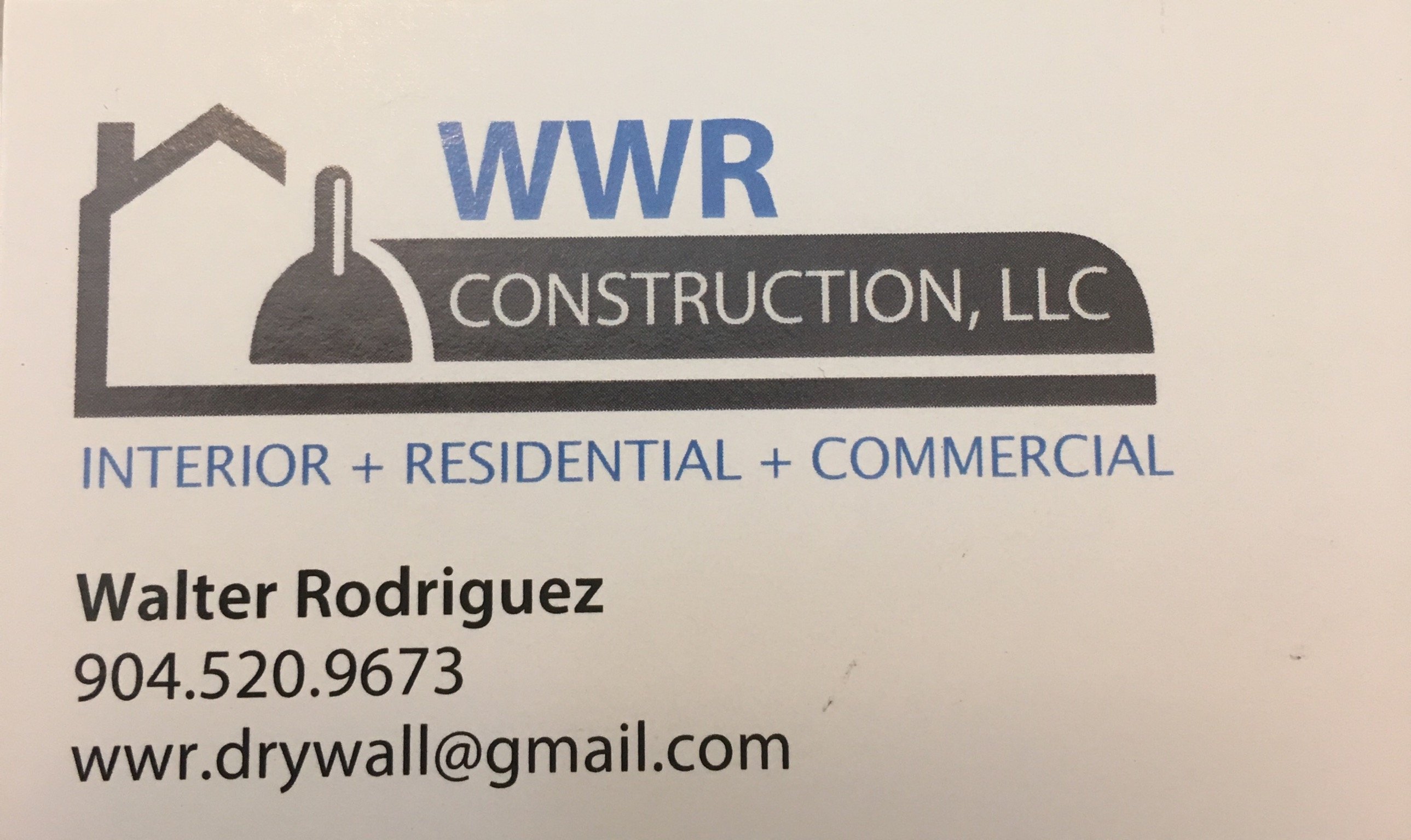WWR Construction, LLC Logo