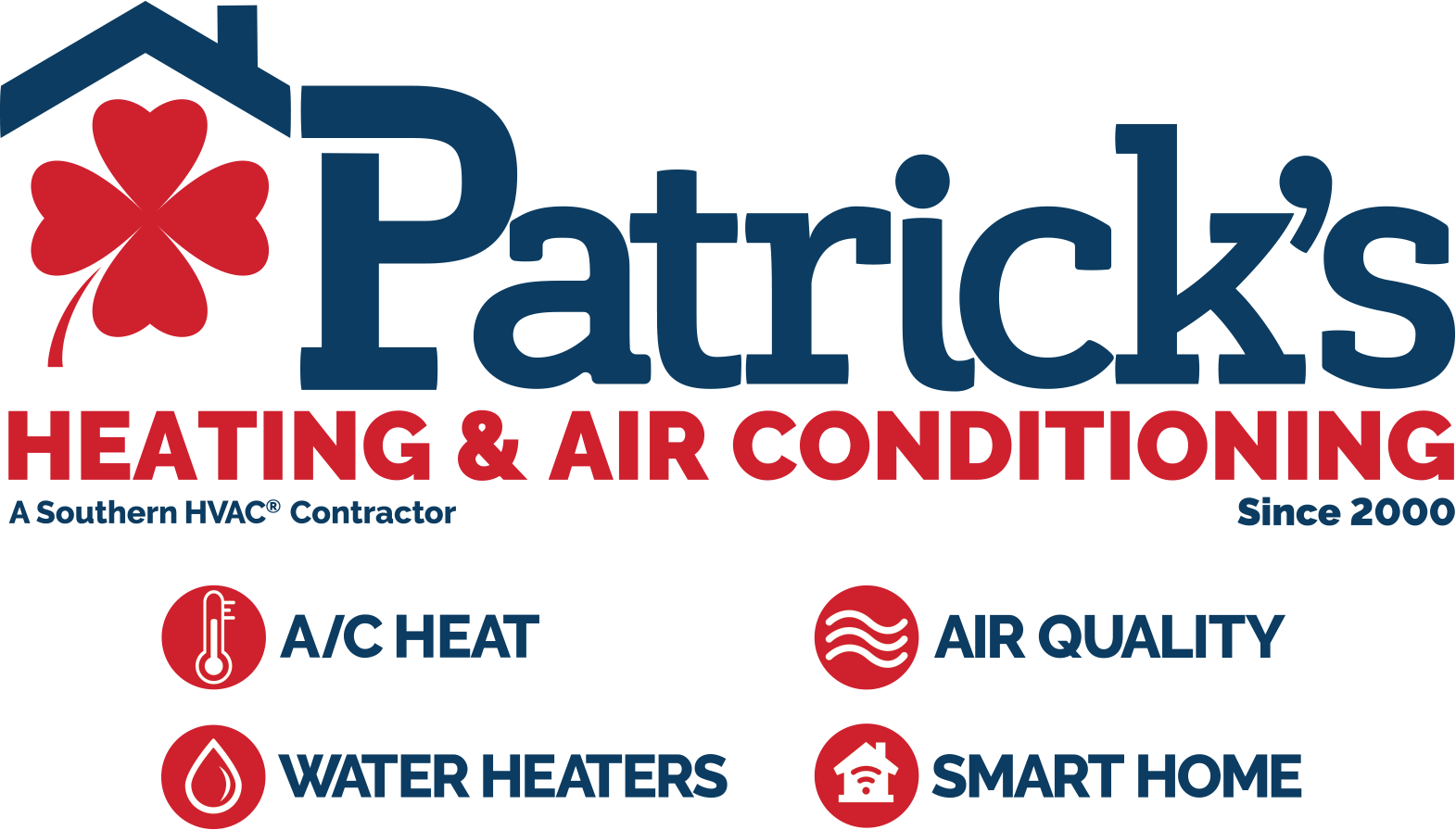 Patrick's Heating & Air Conditioning Logo