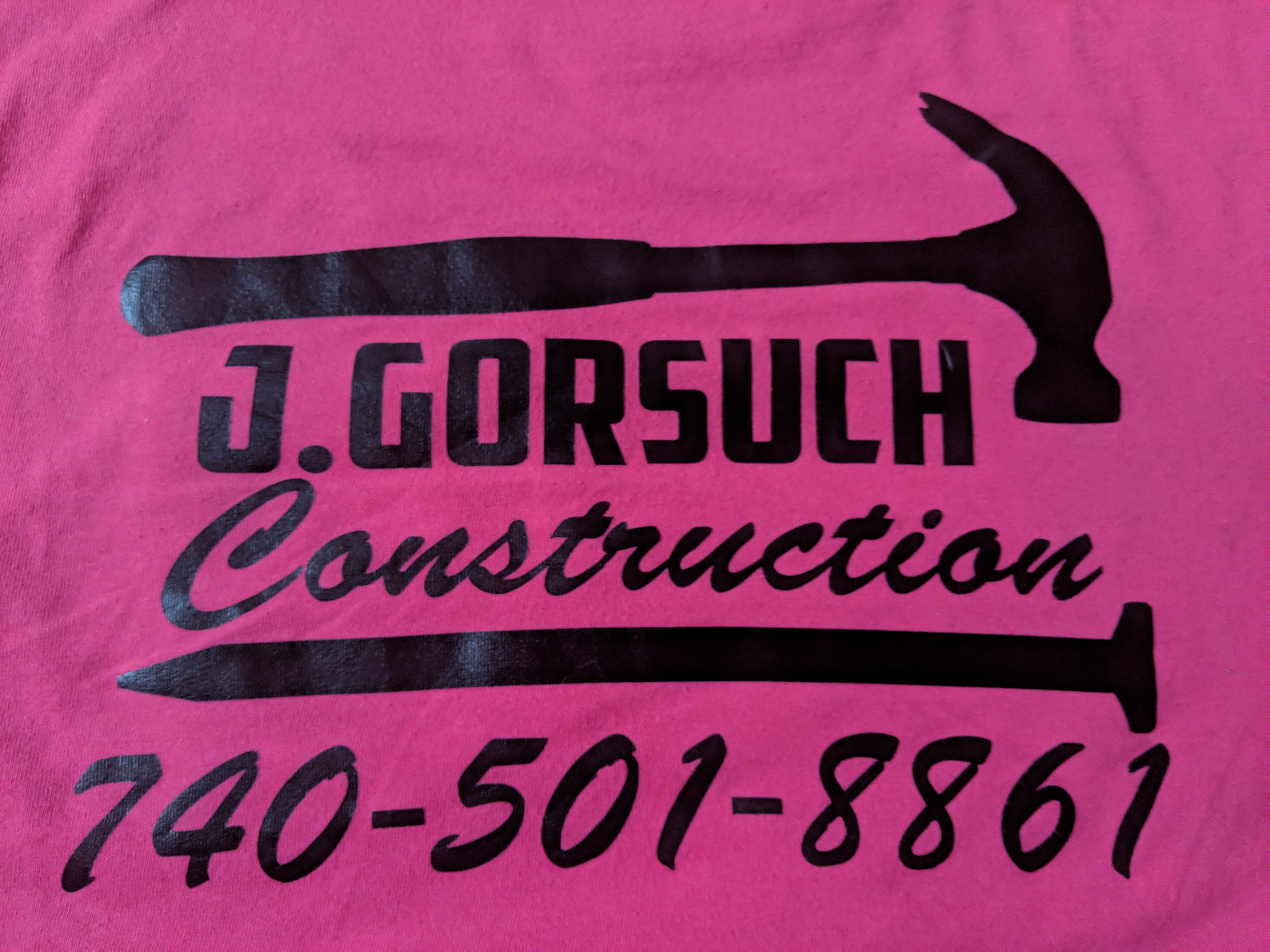 J. Gorsuch Construction, LLC Logo