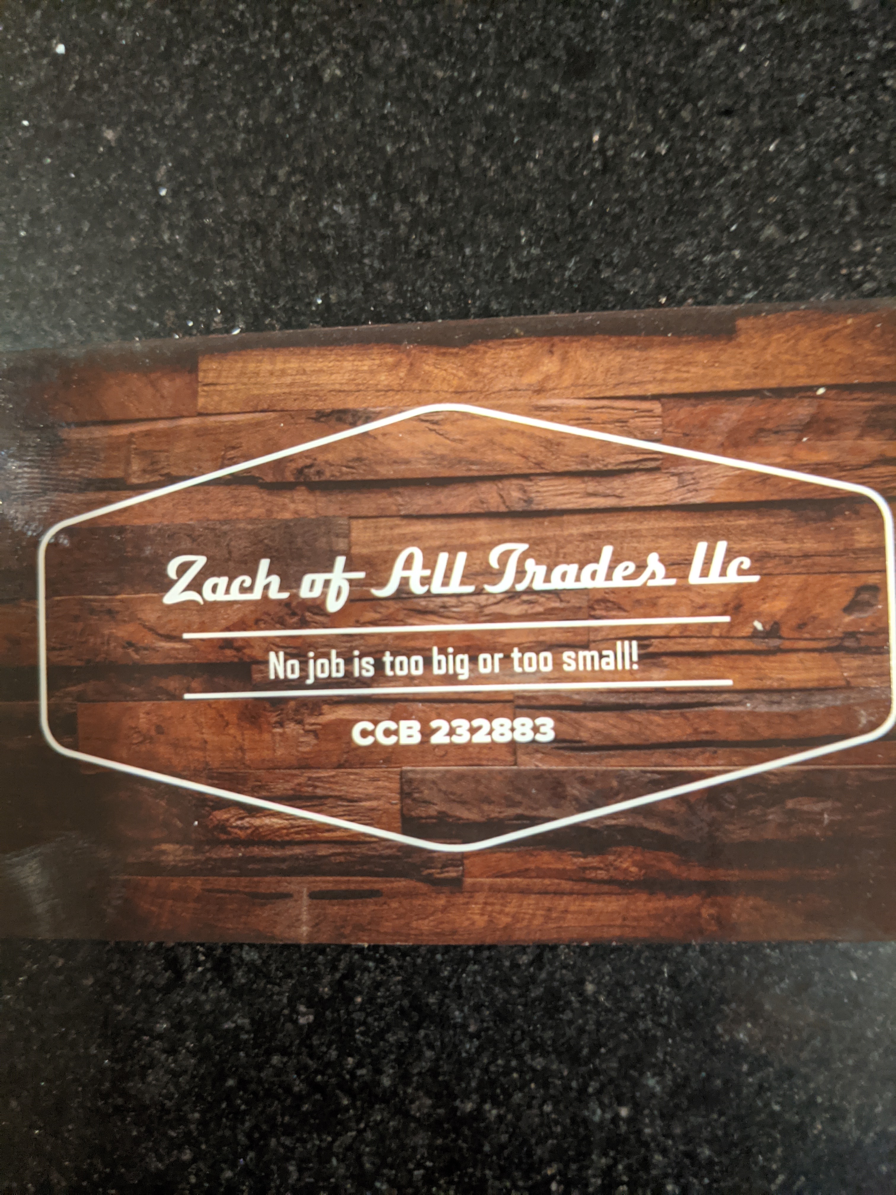 Zach of All Trades, LLC Logo