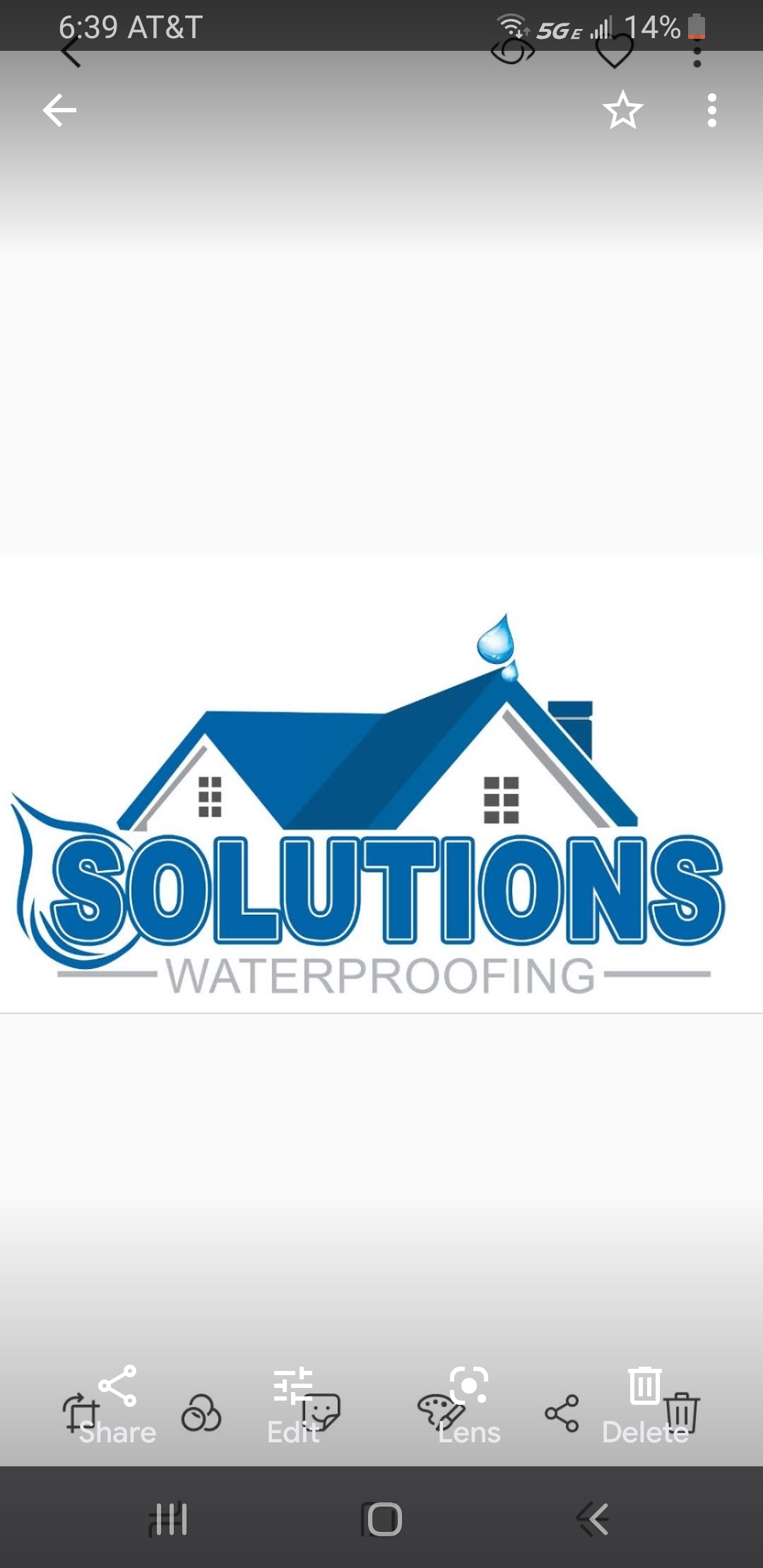 Solutions Waterproofing LLC Logo