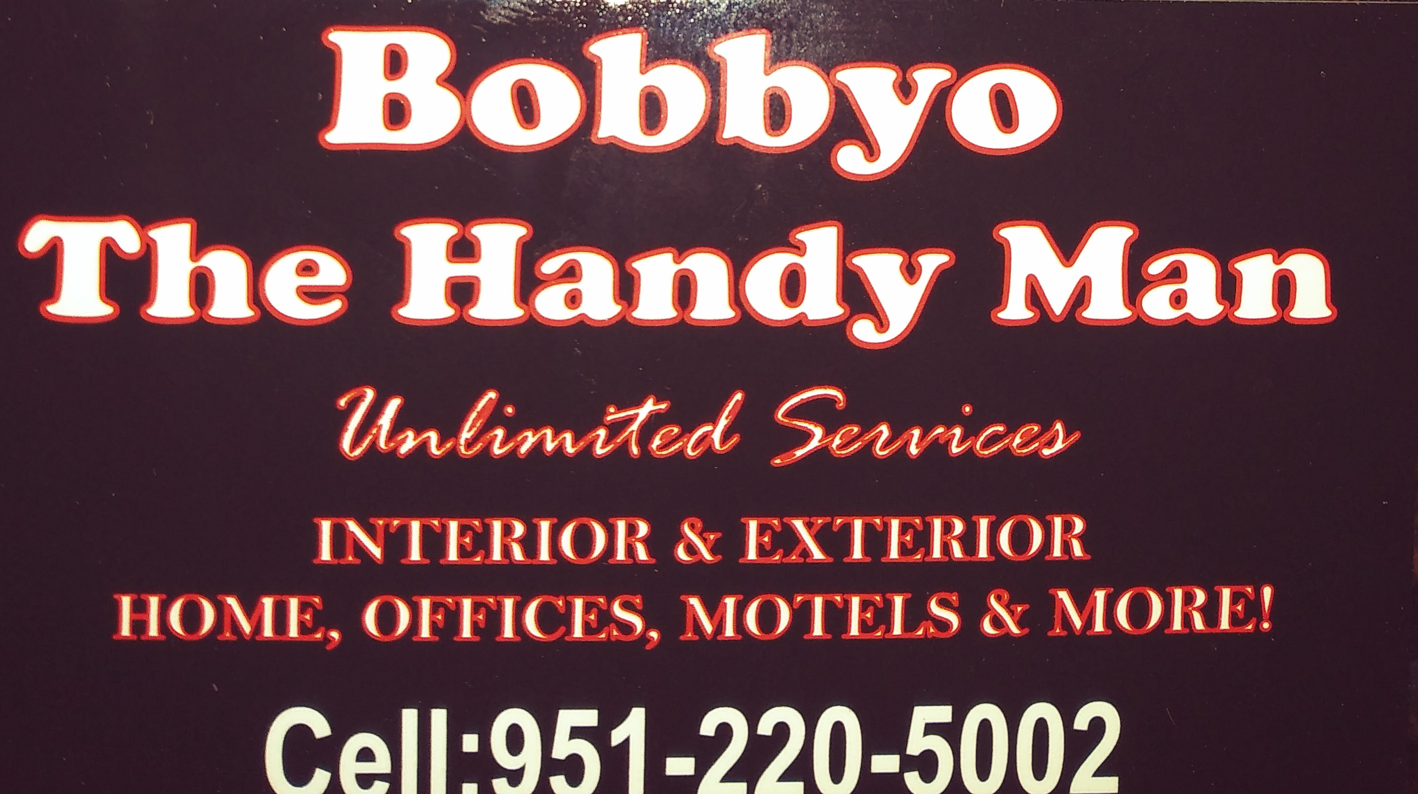 Bobbyo - Unlicensed Contractor Logo